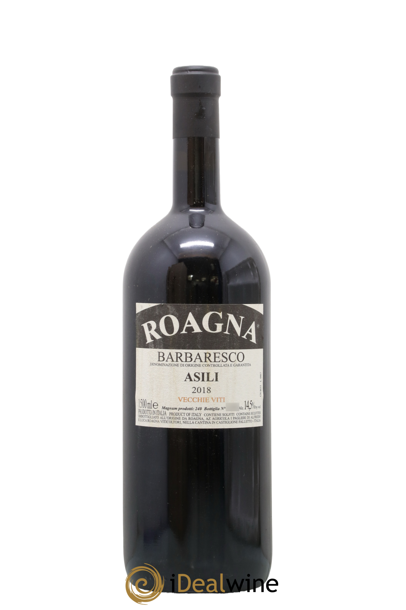 Barbaresco DOCG Asili Vecchie Viti Roagna 2018 - Posten von 1 Magnum - 1