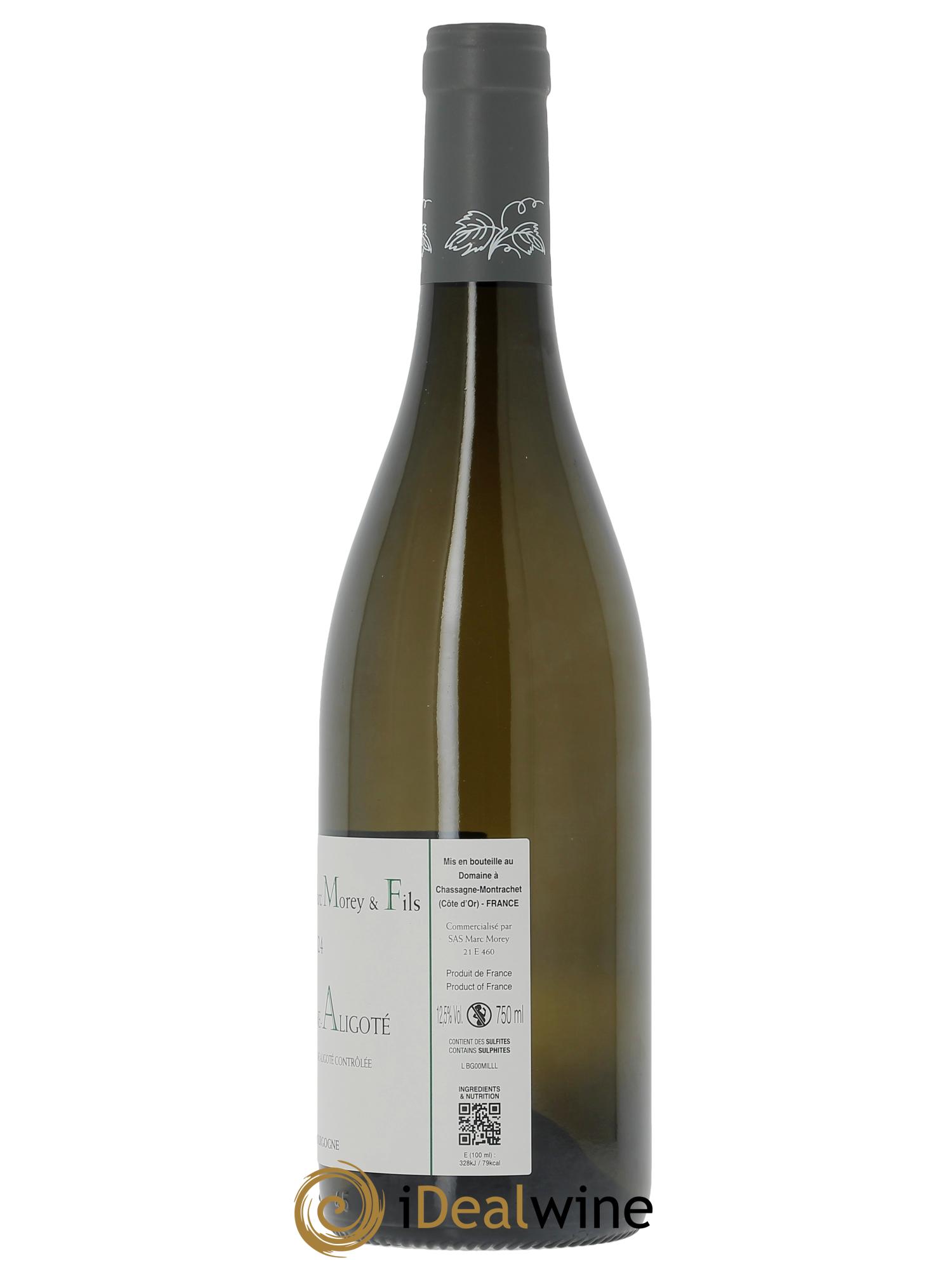 Bourgogne Aligoté Marc Morey 2024 - Lot de 1 bouteille - 1
