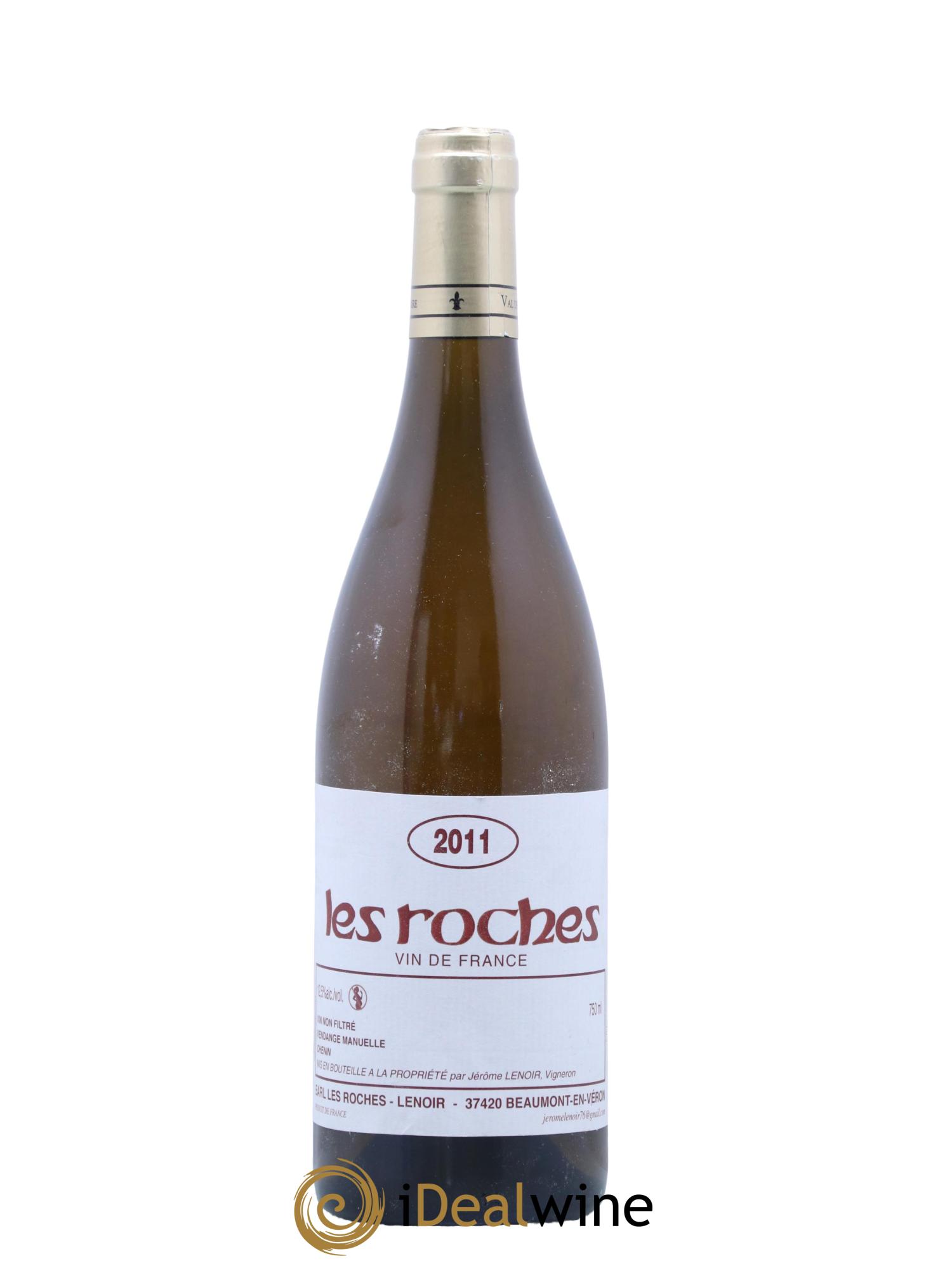 Vin de France Les Roches Lenoir (Domaine) Les Roches Domaine Lenoir 2011 - Lot de 1 bouteille - 0