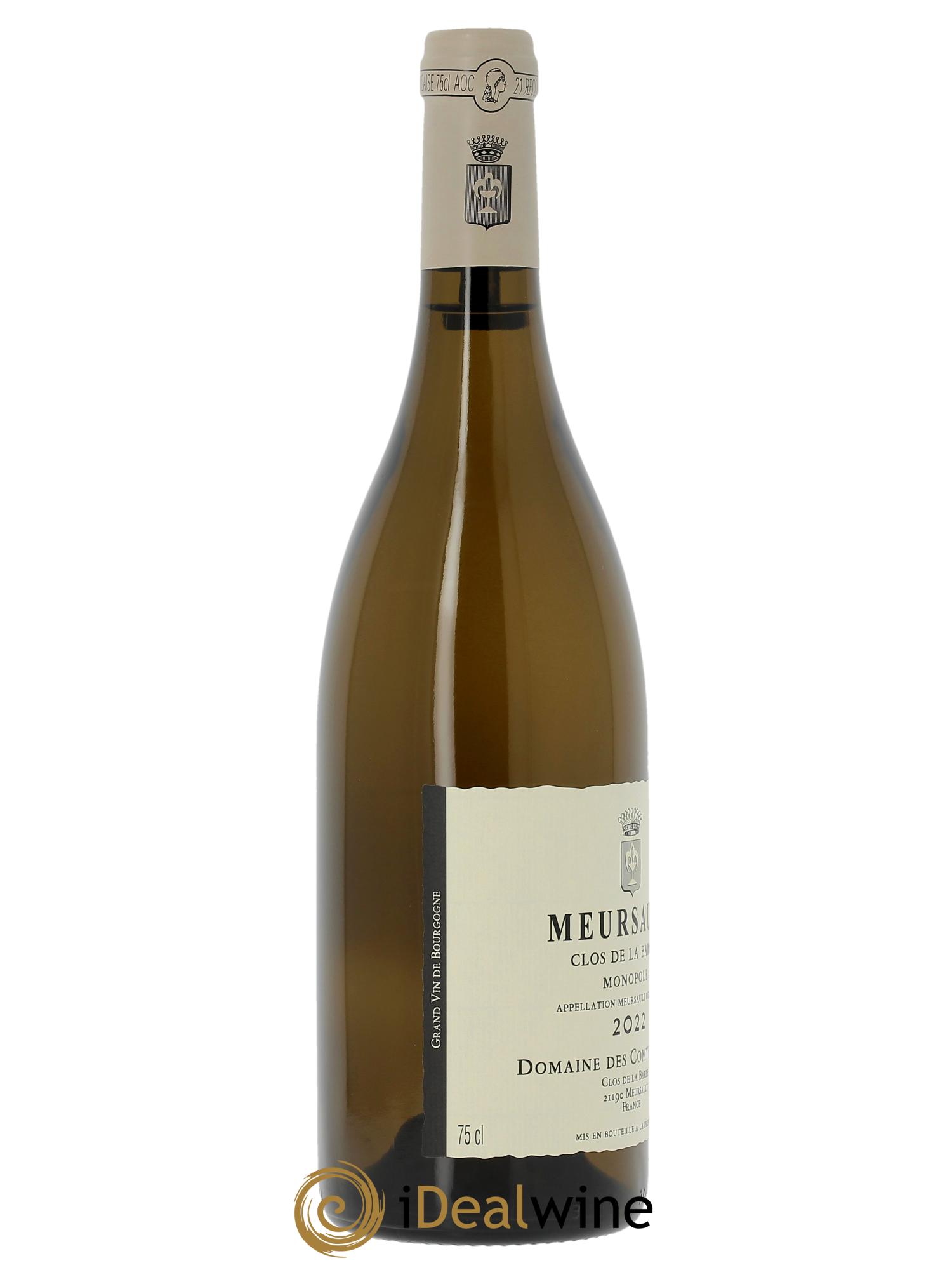 Meursault Clos de la Barre Comtes Lafon (Domaine des) 2022 - Lot de 1 bouteille - 2