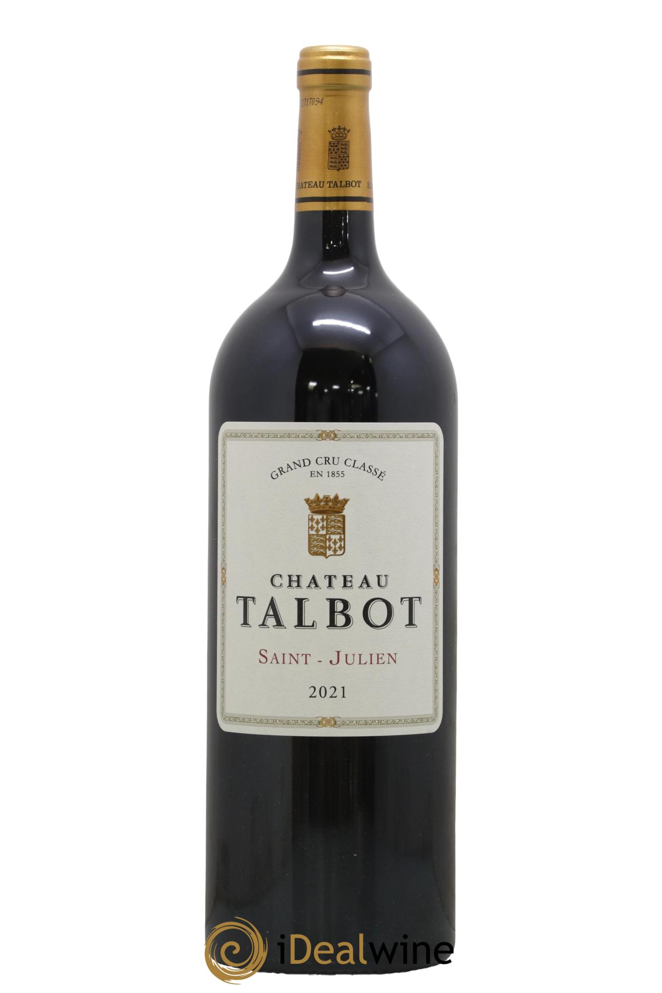 Château Talbot 4ème Grand Cru Classé 2021 - Lot of 1 magnum - 1