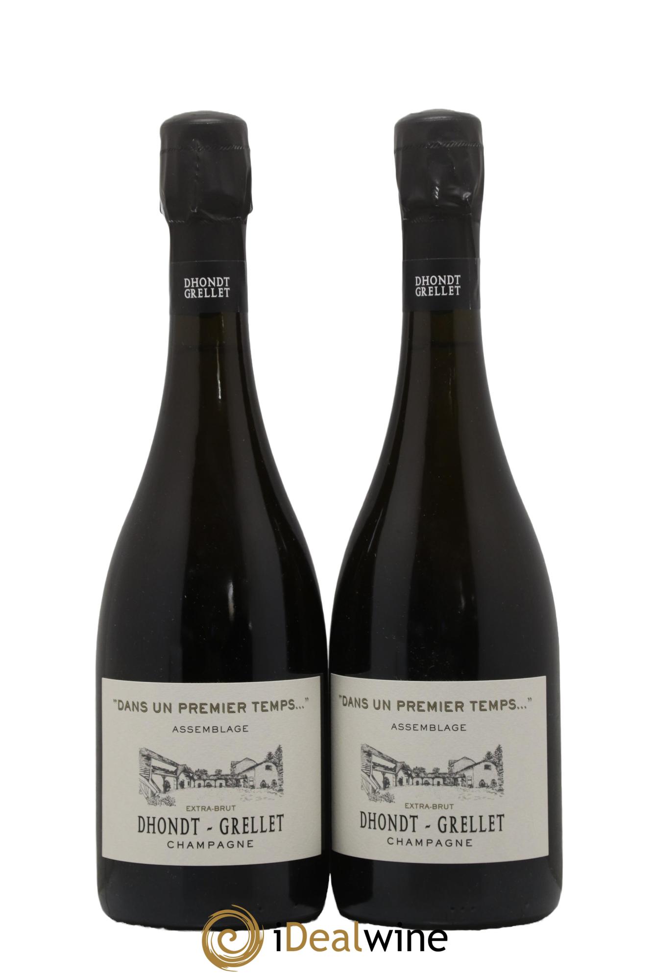 Dans un premier temps... Extra-Brut Dhondt Grellet - Lot of 2 bottles - 0
