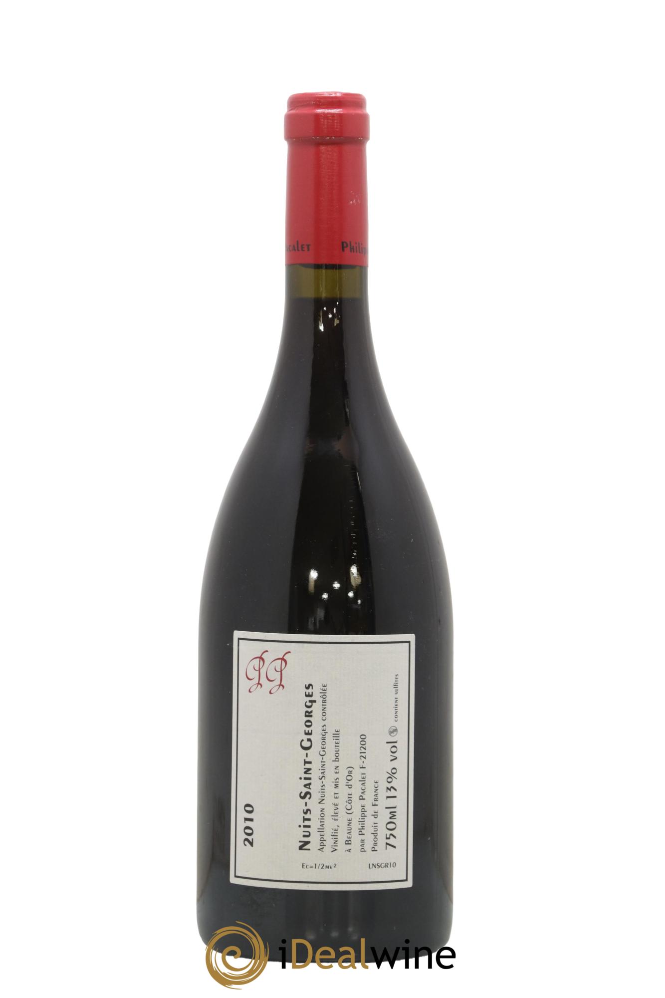 Nuits-Saint-Georges Philippe Pacalet 2010 - Lotto di 1 bottiglia - 1