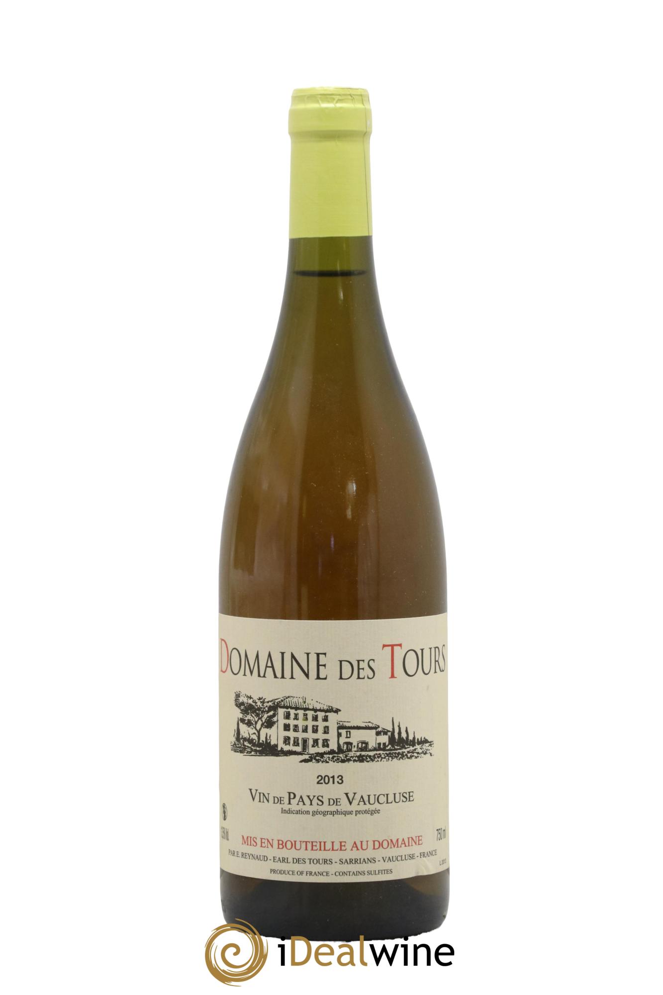 Vaucluse (Vin de Pays de Vaucluse) Domaine des Tours Emmanuel Reynaud 2013 - Lot de 1 bouteille - 0