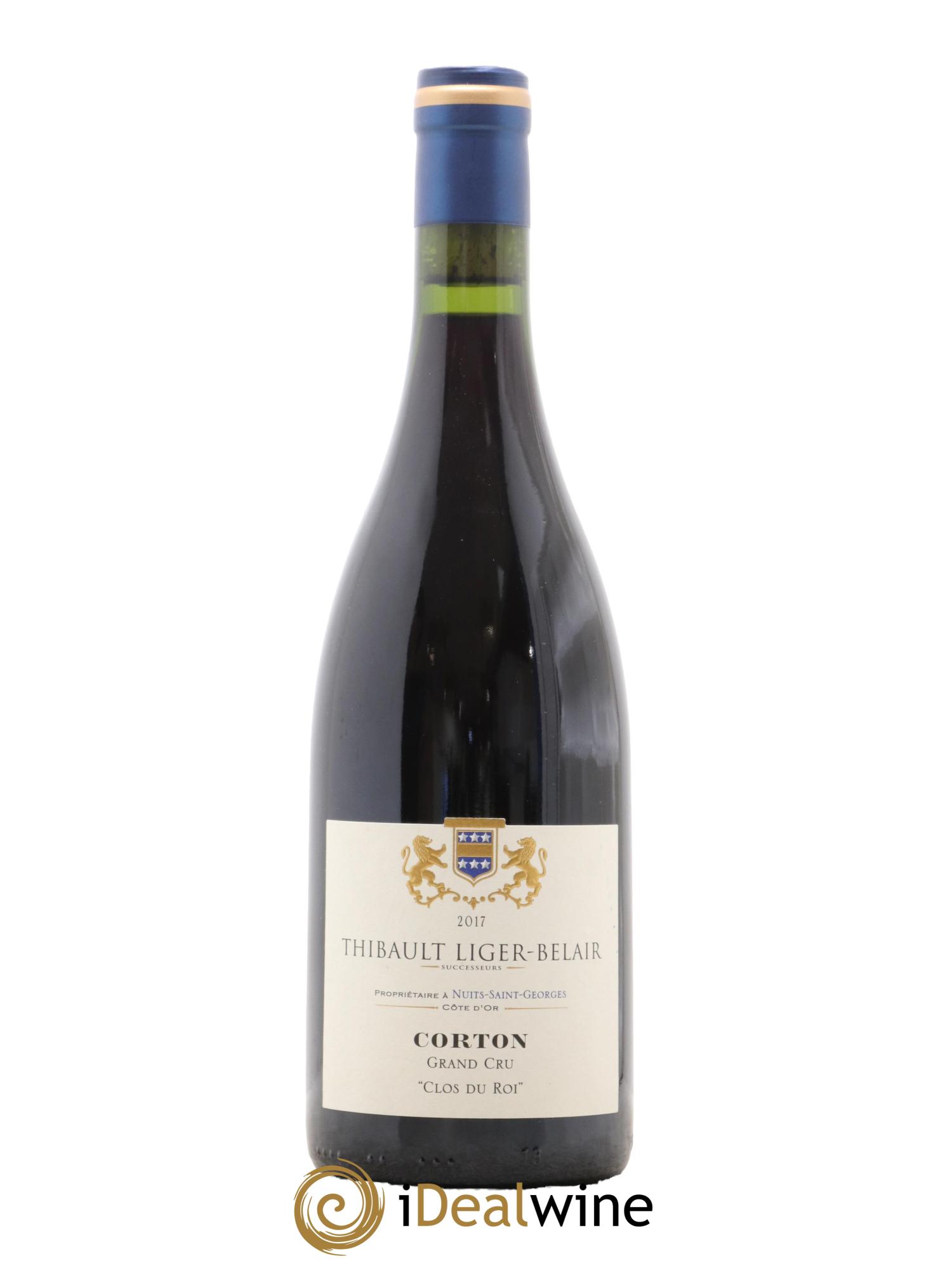 Corton Grand Cru Clos du Roi Thibault Liger-Belair Successeurs 2017 - Lot de 1 bouteille - 0