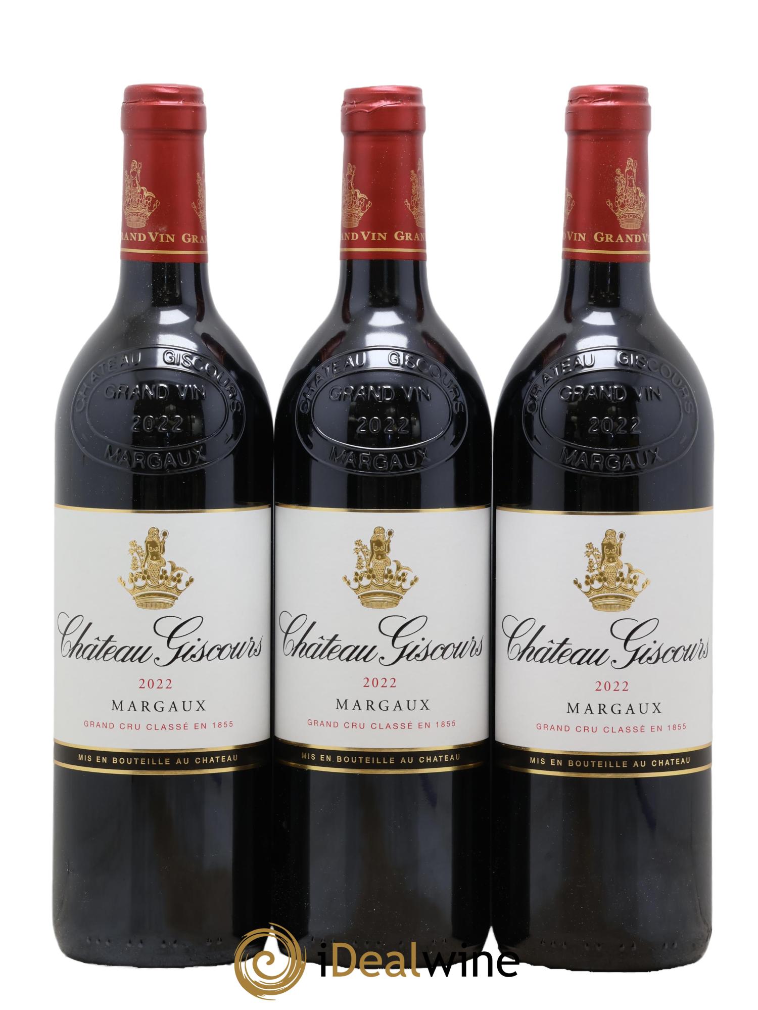 Château Giscours 3ème Grand Cru Classé 2022 - Lot de 3 bouteilles - 0