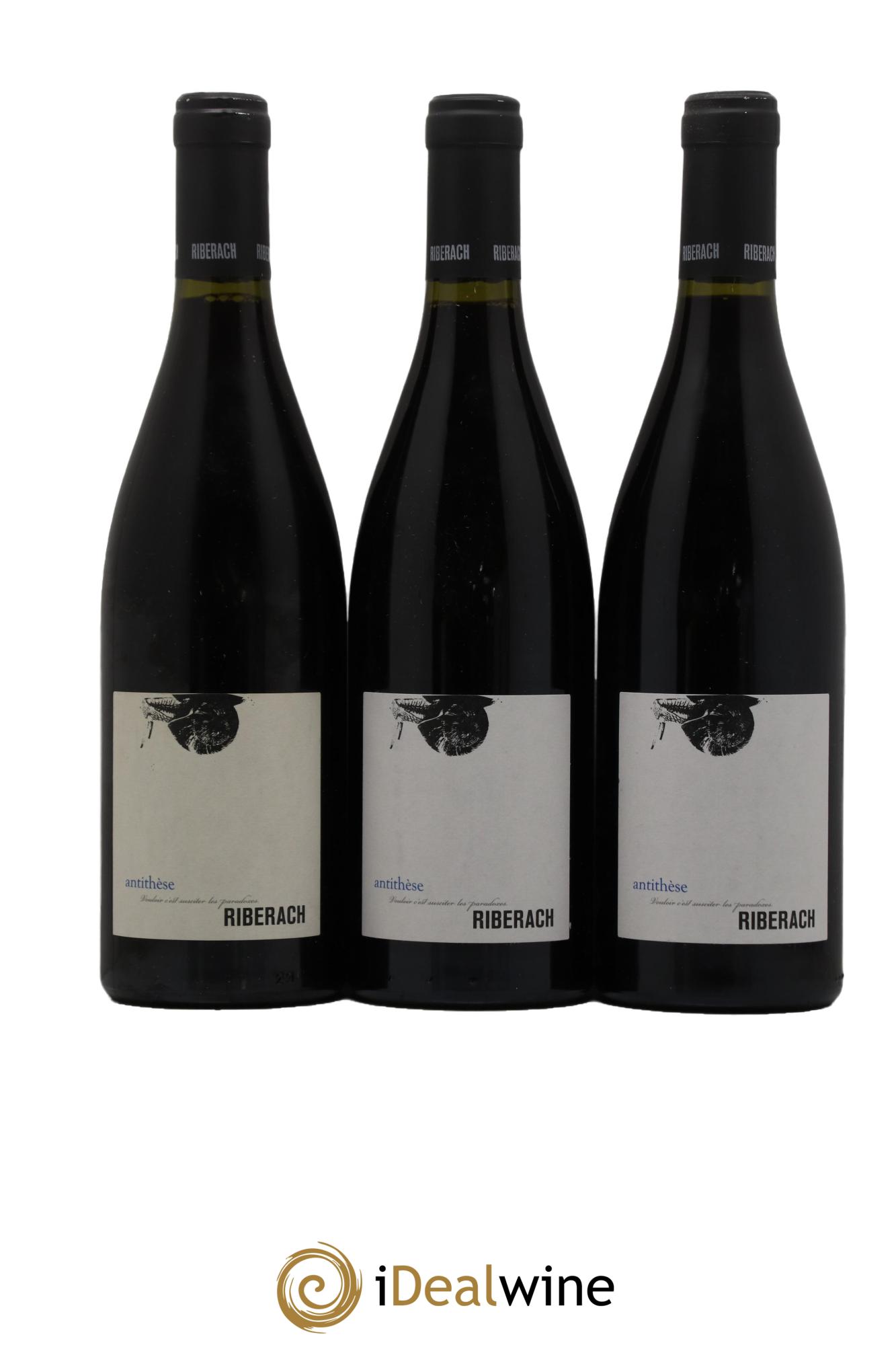 Côtes Catalanes (VDP des Côtes Catalanes) Antithese Domaine Riberach 2015 - Lot de 3 bouteilles - 0