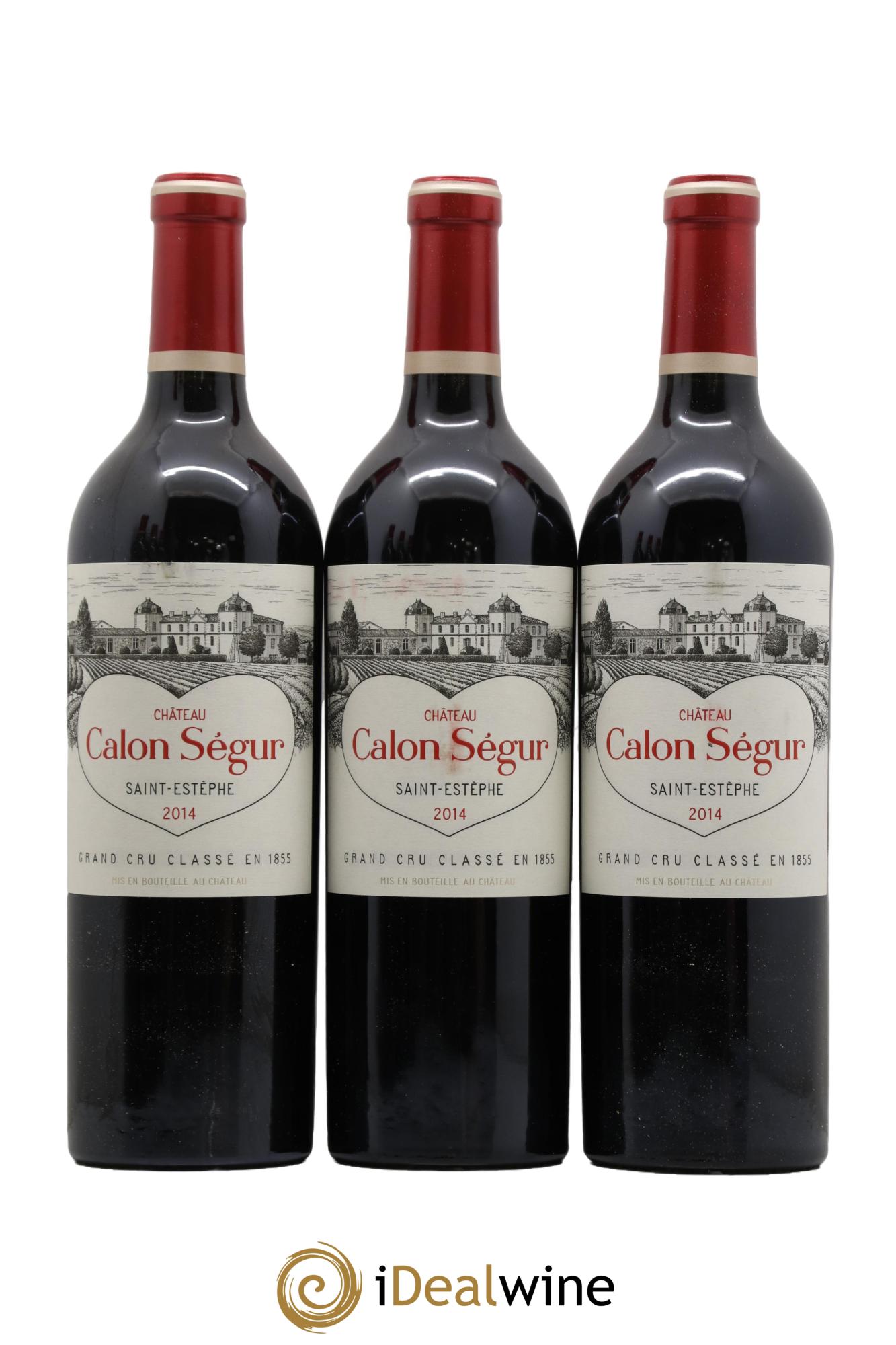 Château Calon Ségur 3ème Grand Cru Classé 2014 - Lot of 12 bottles - 3