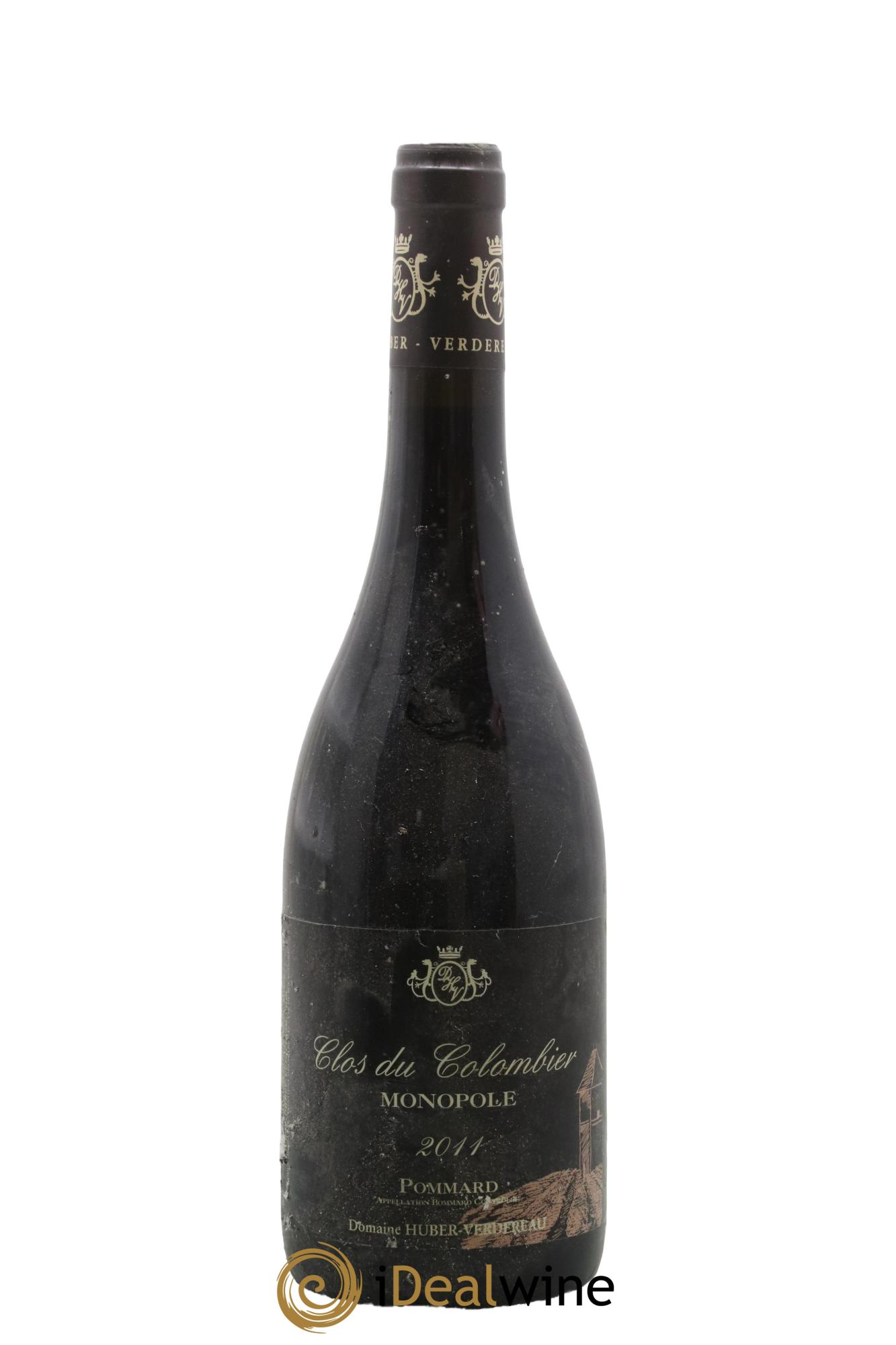 Pommard Clos du Colombier Monopole Domaine Huber-Verdereau 2011 - Lot de 1 bouteille - 0