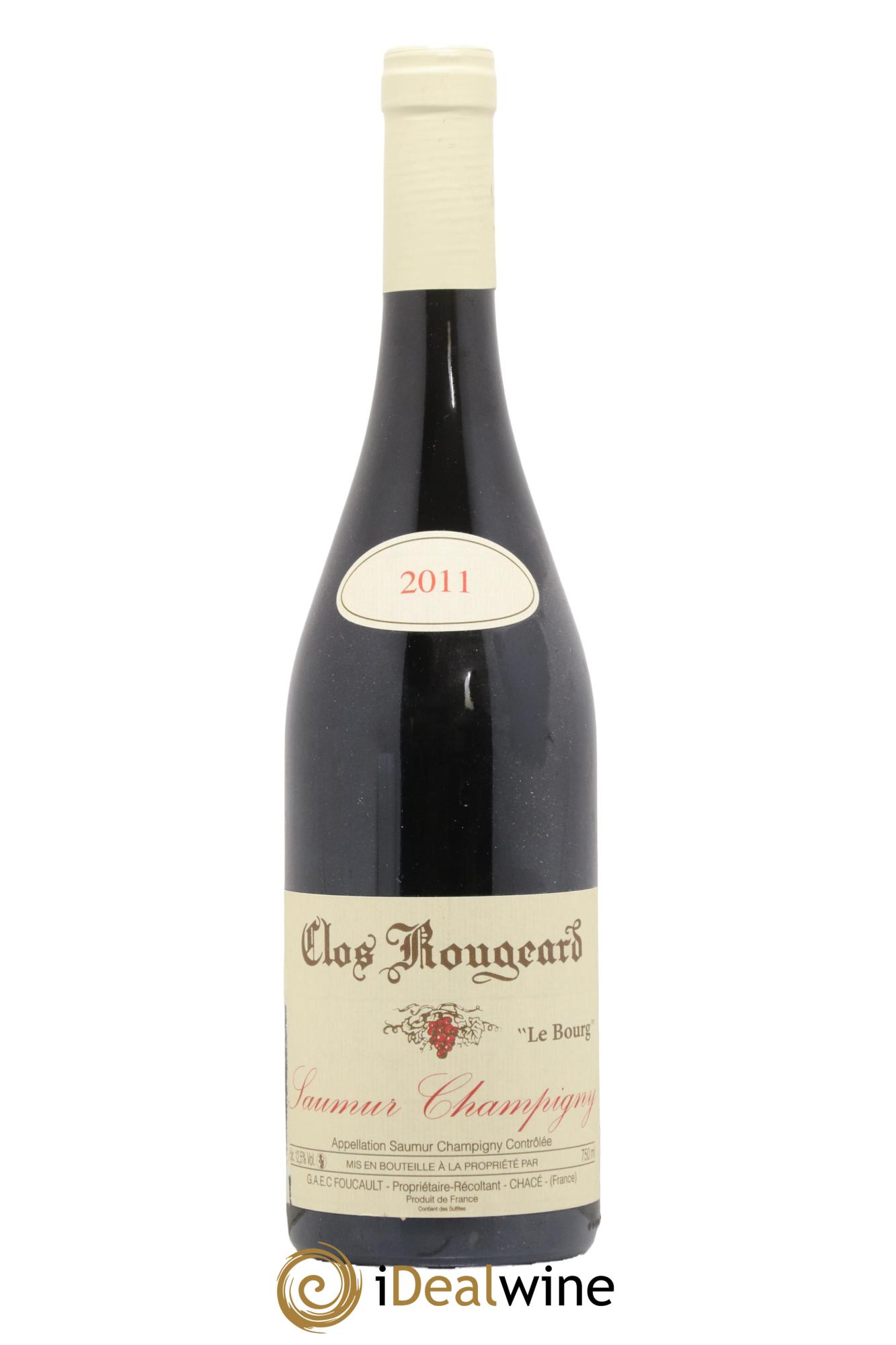 Saumur-Champigny Le Bourg Clos Rougeard 2011 - Lot de 1 bouteille - 0