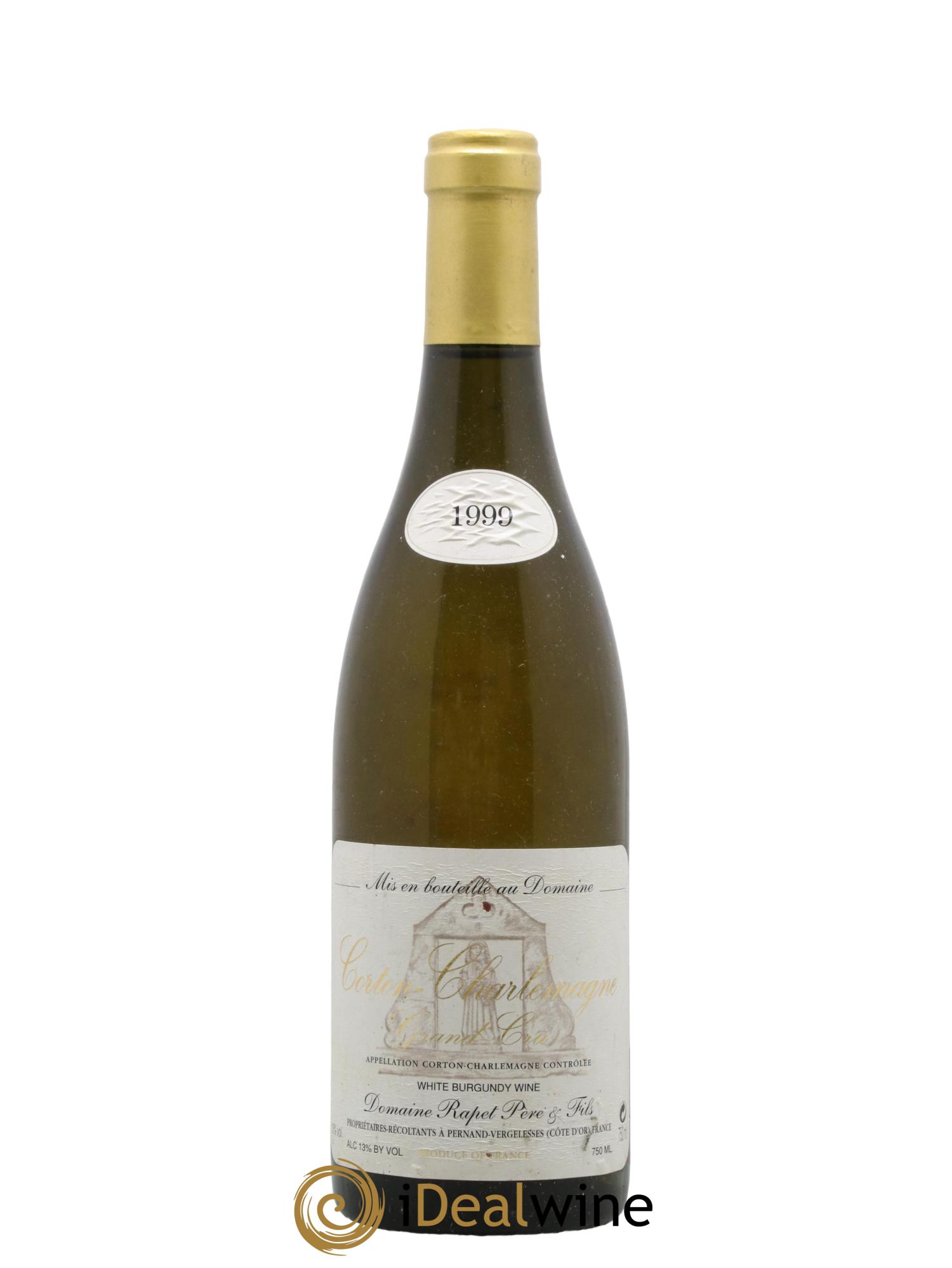 Corton-Charlemagne Grand Cru Rapet Père & Fils 1999 - Lotto di 1 bottiglia - 0