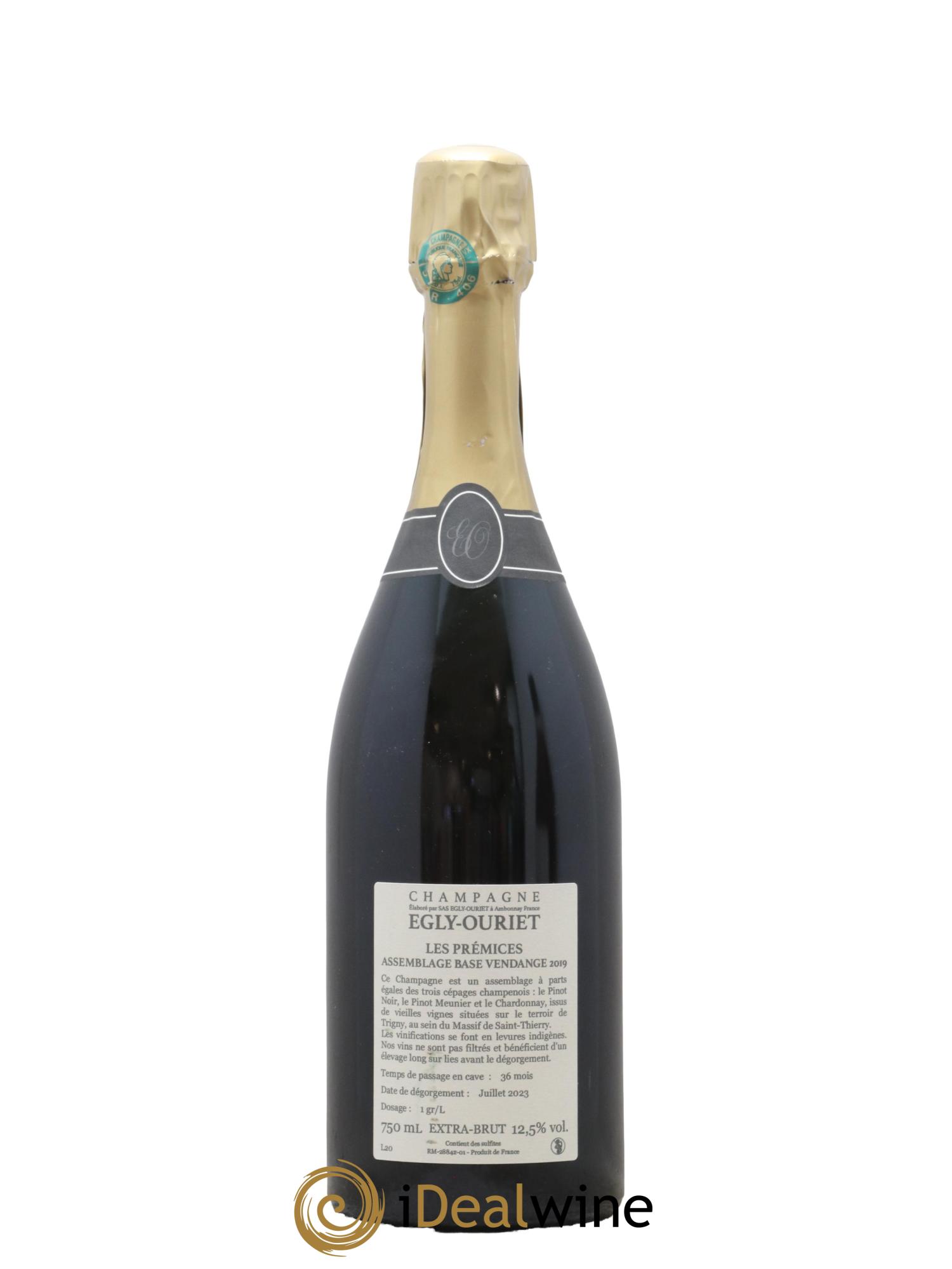 Prémices Brut Egly-Ouriet - Lot de 1 bouteille - 1