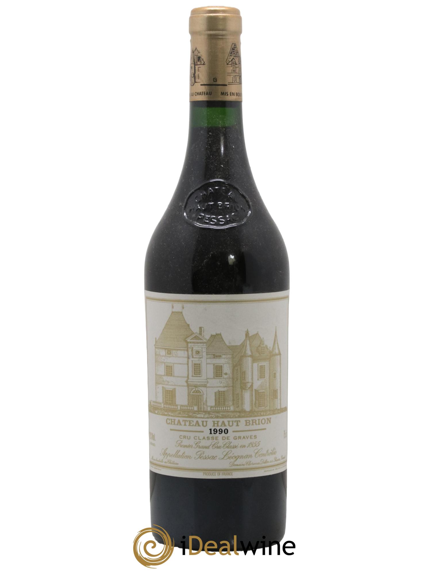 Château Haut Brion 1er Grand Cru Classé 1990 - Lot de 1 bouteille - 0
