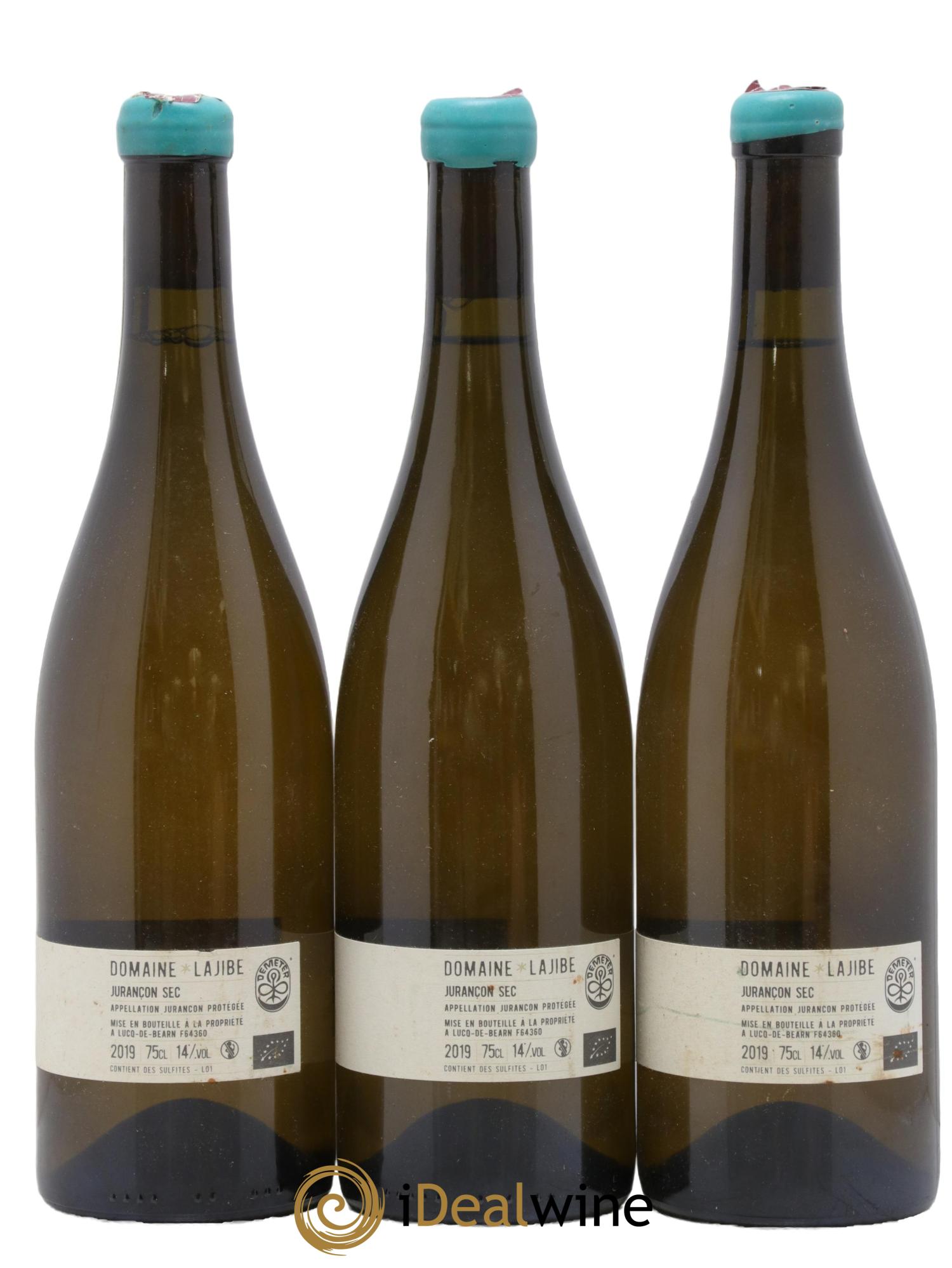 Jurançon sec Haure Domaine Lajibe - Jean-Baptiste Semmartin 2019 - Lot of 3 bottles - 1