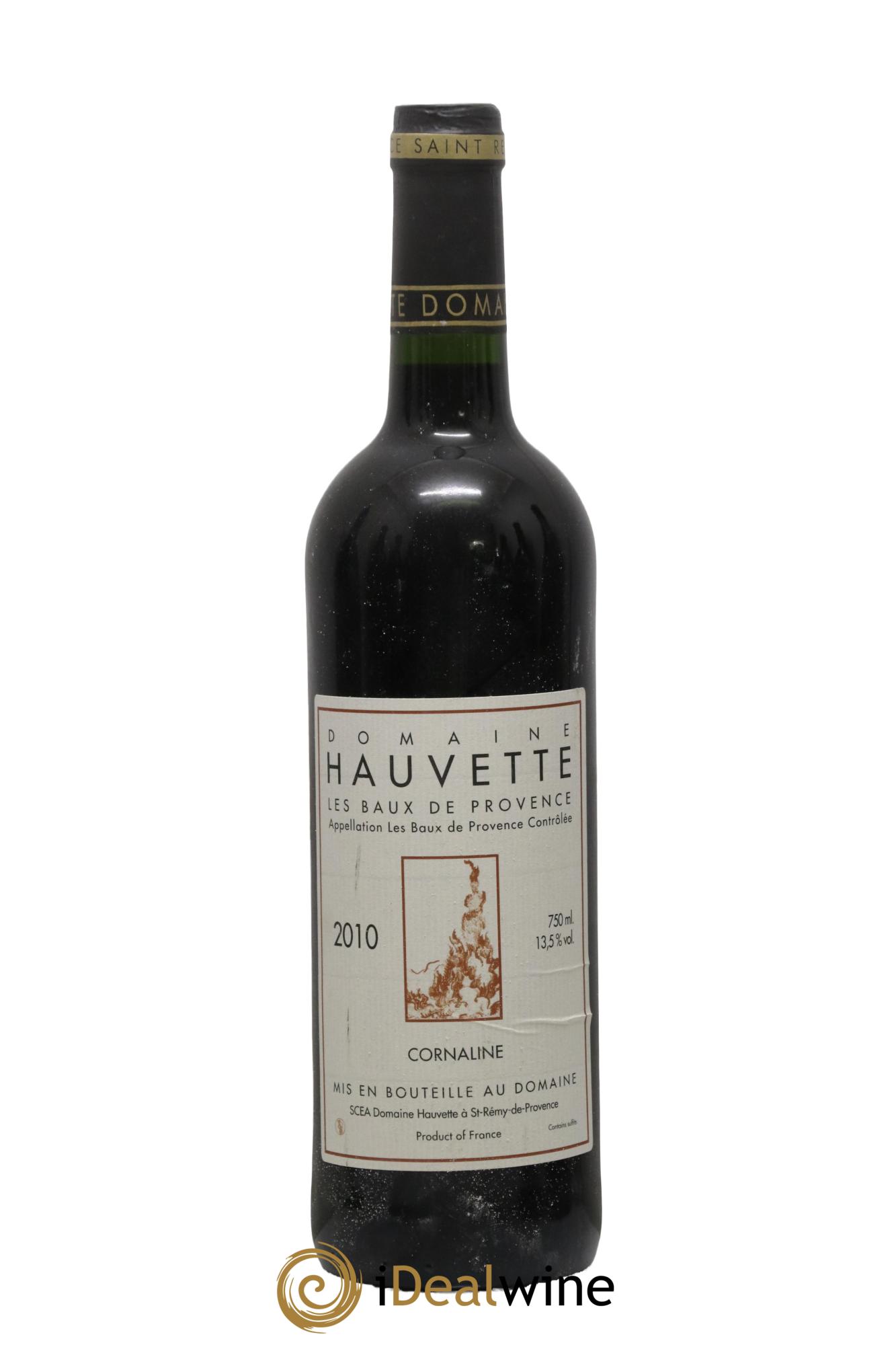 Baux de Provence Cornaline Hauvette (Domaine) 2010 - Lot de 1 bouteille - 0