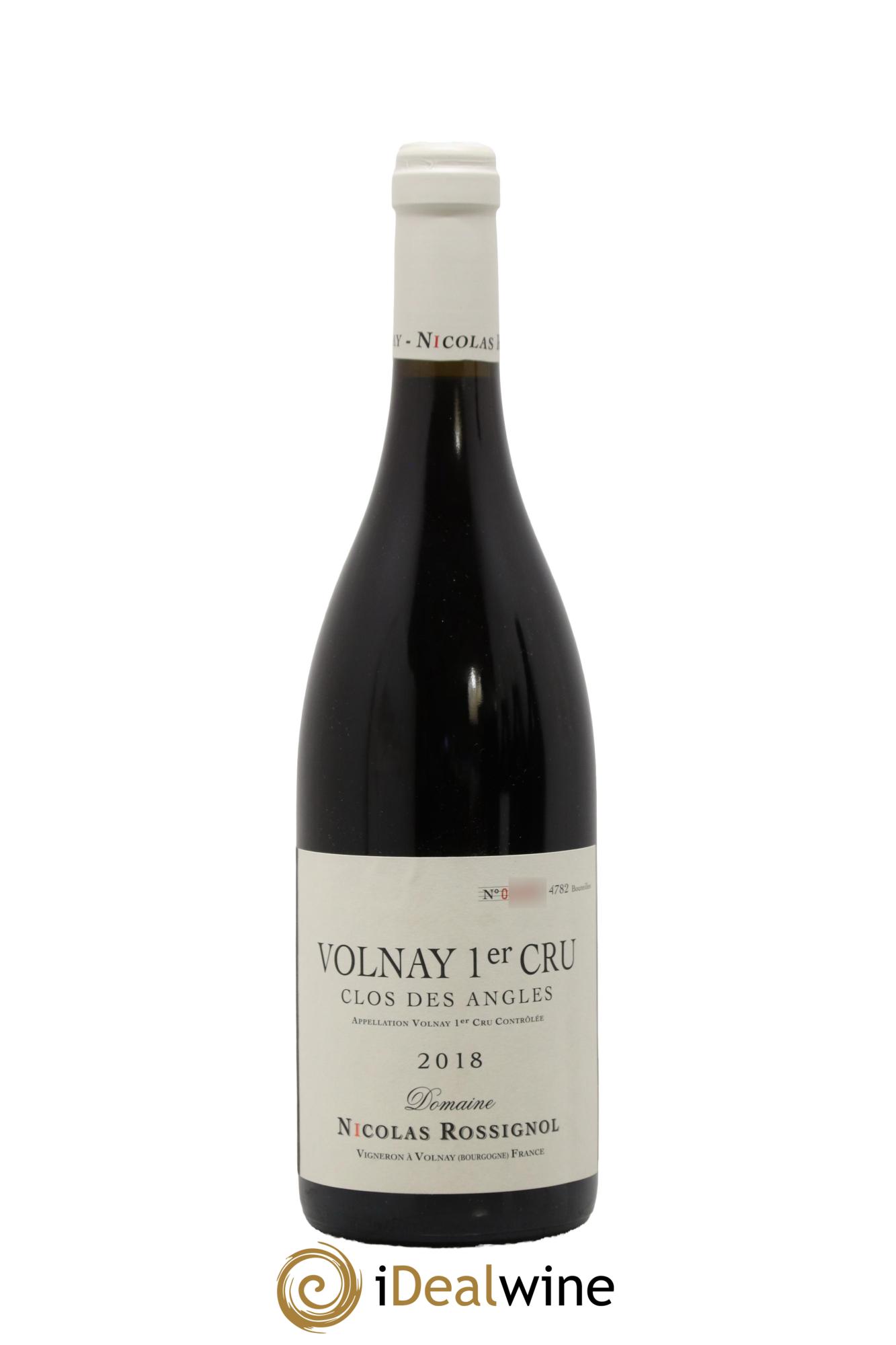 Volnay 1er Cru Clos des Angles Nicolas Rossignol 2018 - Lotto di 1 bottiglia - 0