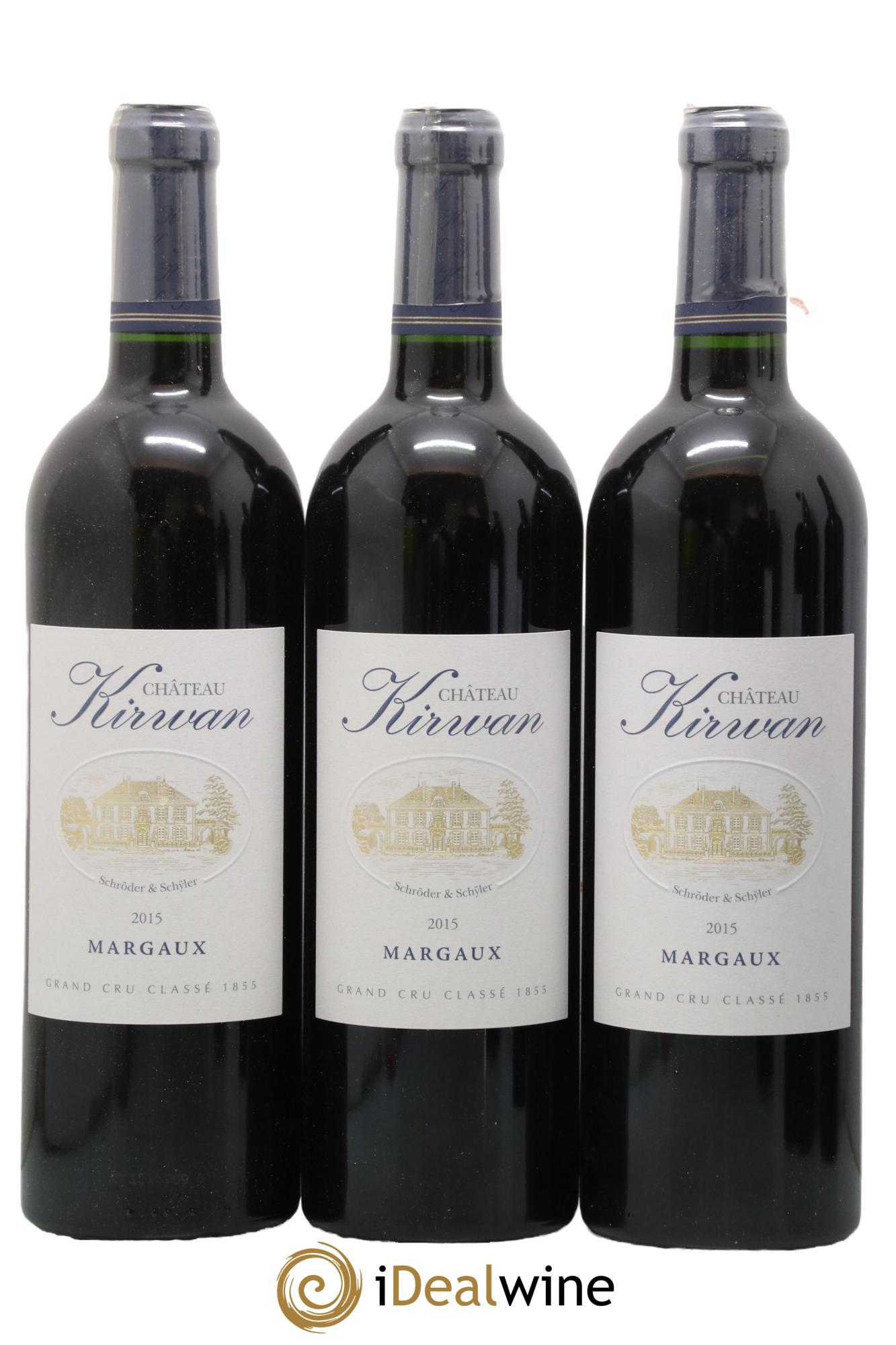Château Kirwan 3ème Grand Cru Classé 2015 - Lot de 6 bouteilles - 2