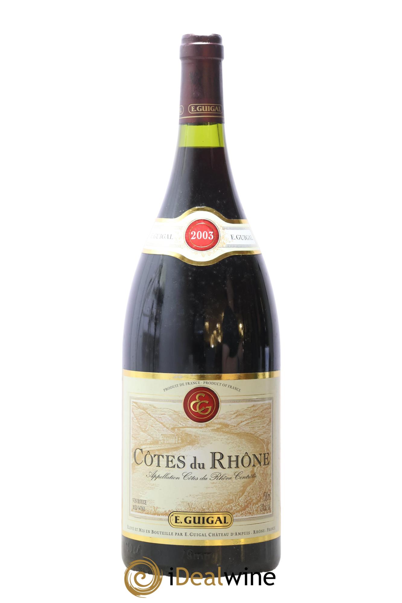 Côtes-du-Rhône Guigal 2003 - Lot of 1 magnum - 0