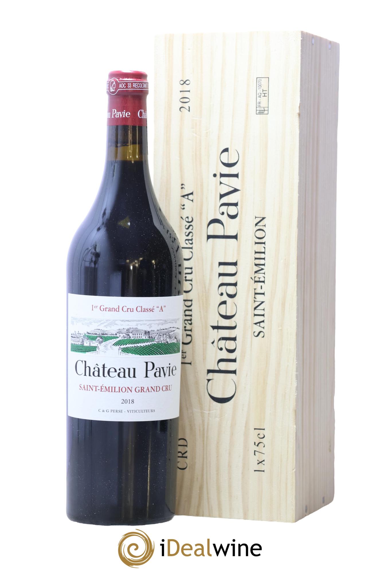 Château Pavie 1er Grand Cru Classé A 2018 - Lot of 1 bottle - 0