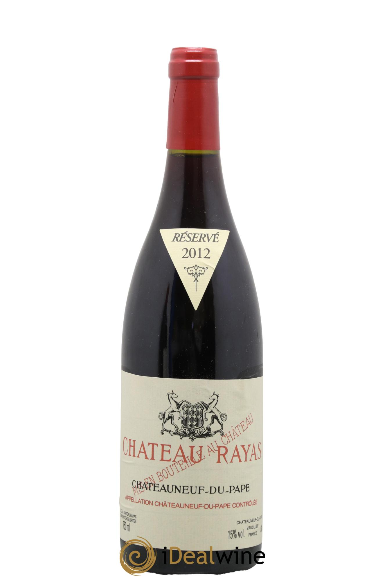 Châteauneuf-du-Pape Château Rayas Emmanuel Reynaud 2012 - Lot de 1 bouteille - 0