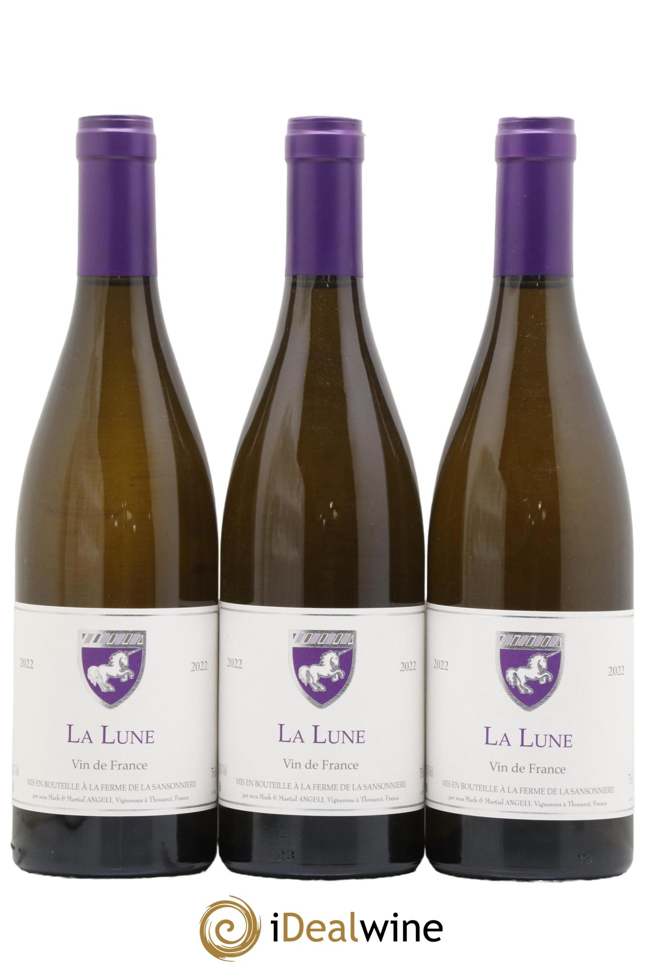 Vin de France La Lune Mark Angeli (Domaine) - Ferme de la Sansonnière 2022 - Lot de 3 bouteilles - 0