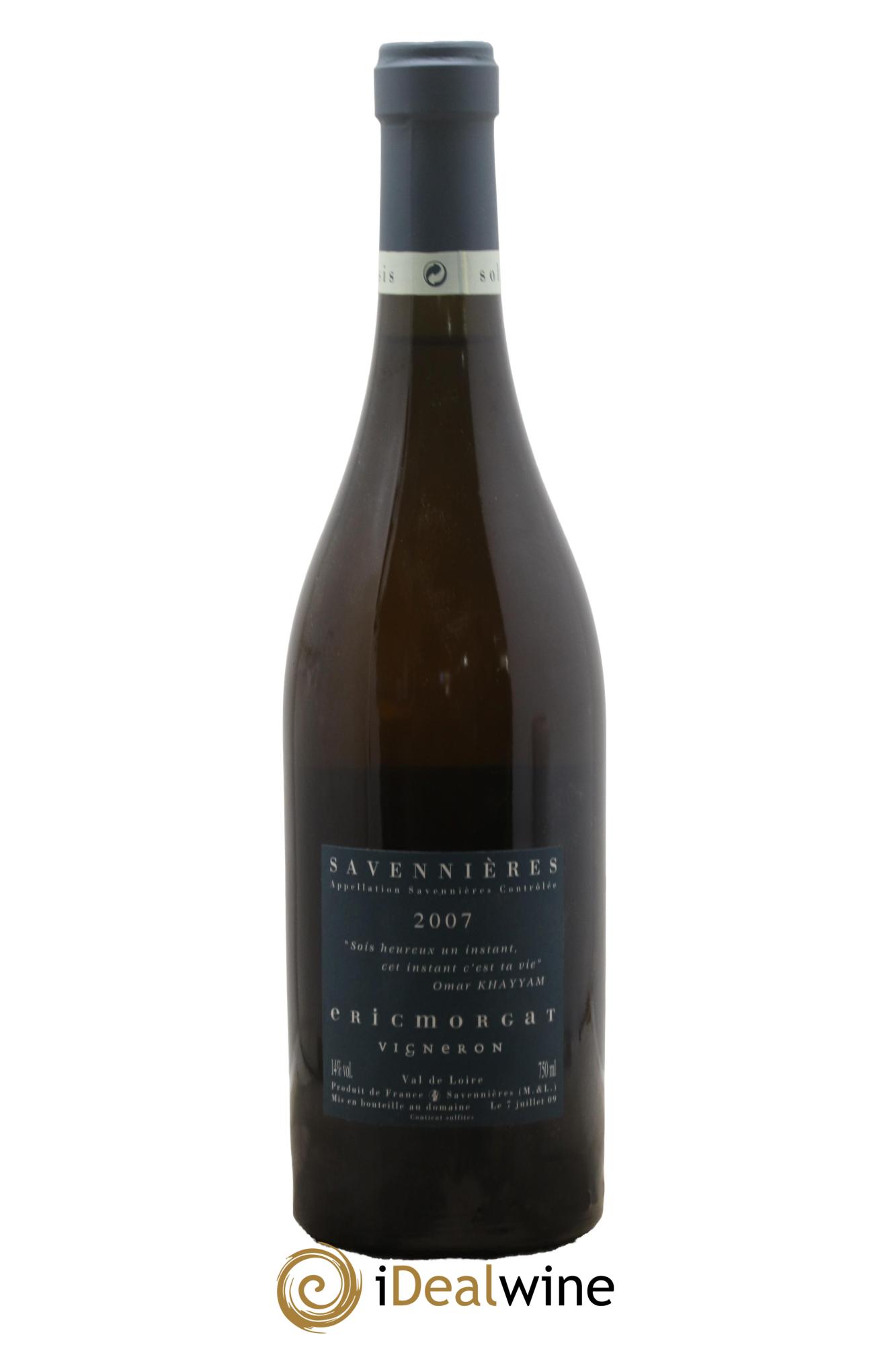 Savennières L'Enclos Eric Morgat 2007 - Lot de 1 bouteille - 1
