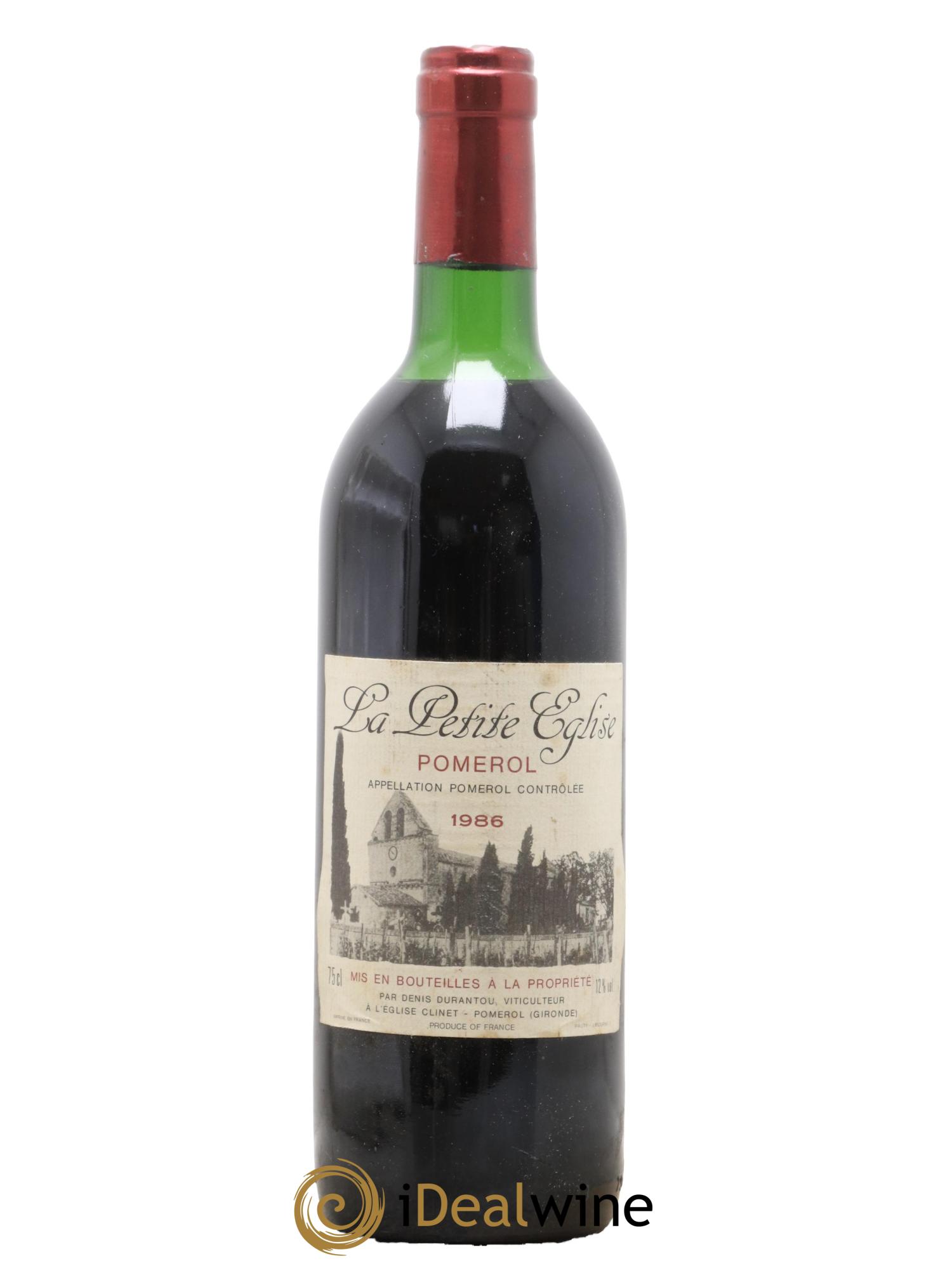 La Petite Eglise 1986 - Lot de 1 bouteille - 0
