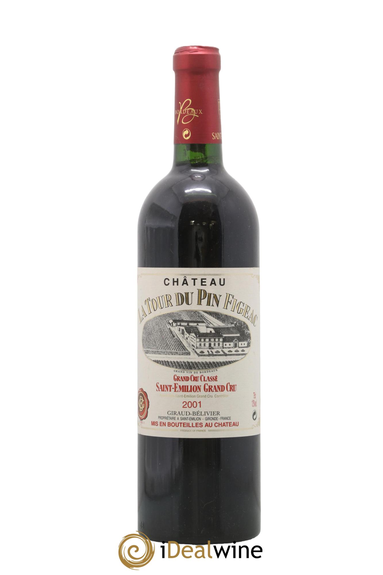 Château la Tour du Pin Figeac 2001 - Lot de 1 bouteille - 0