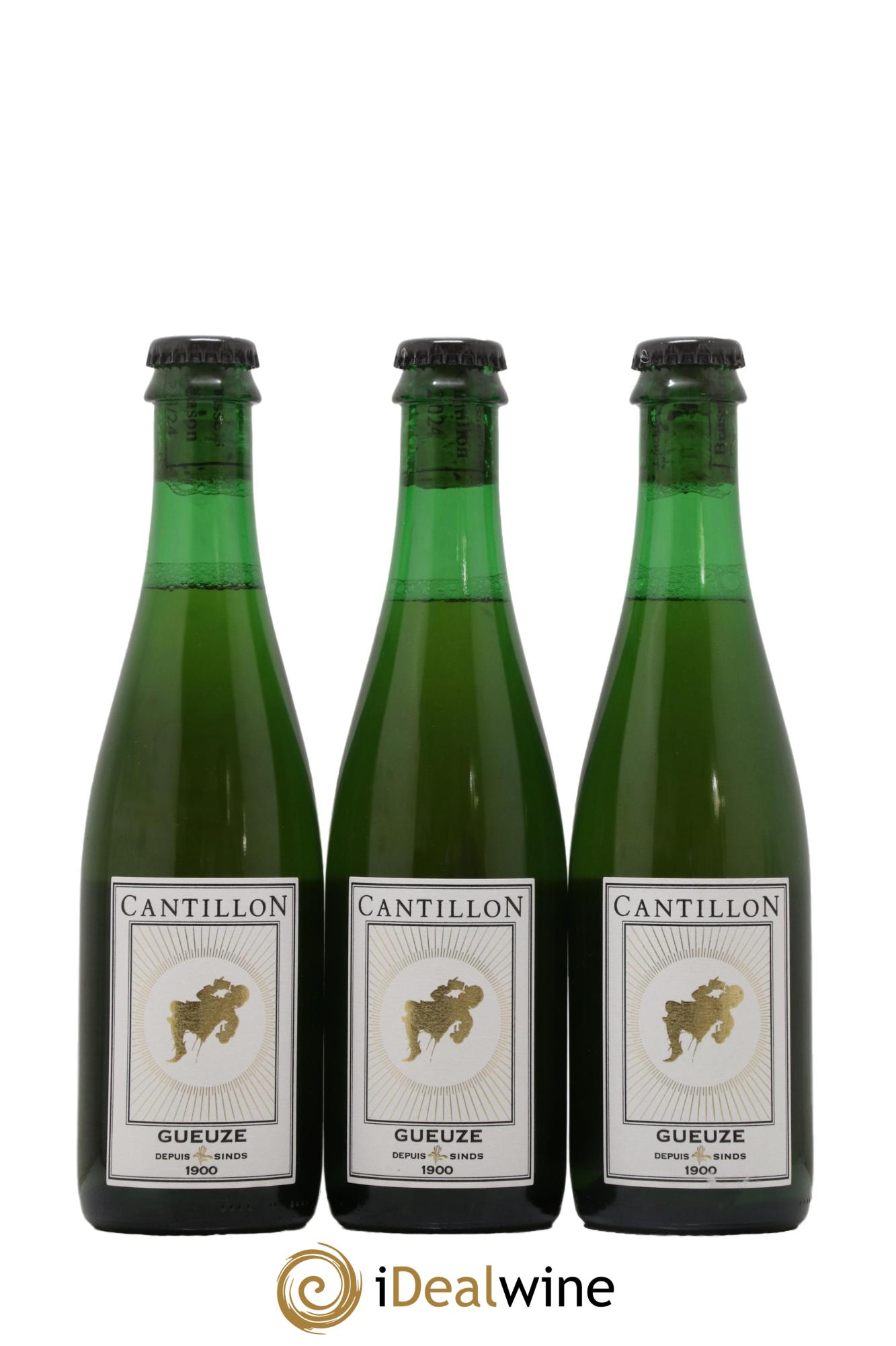 Bière Gueuze Lambic Bio new label (bottled 2024) (37,5cl.) - Lot de 3 demi bouteilles - 0