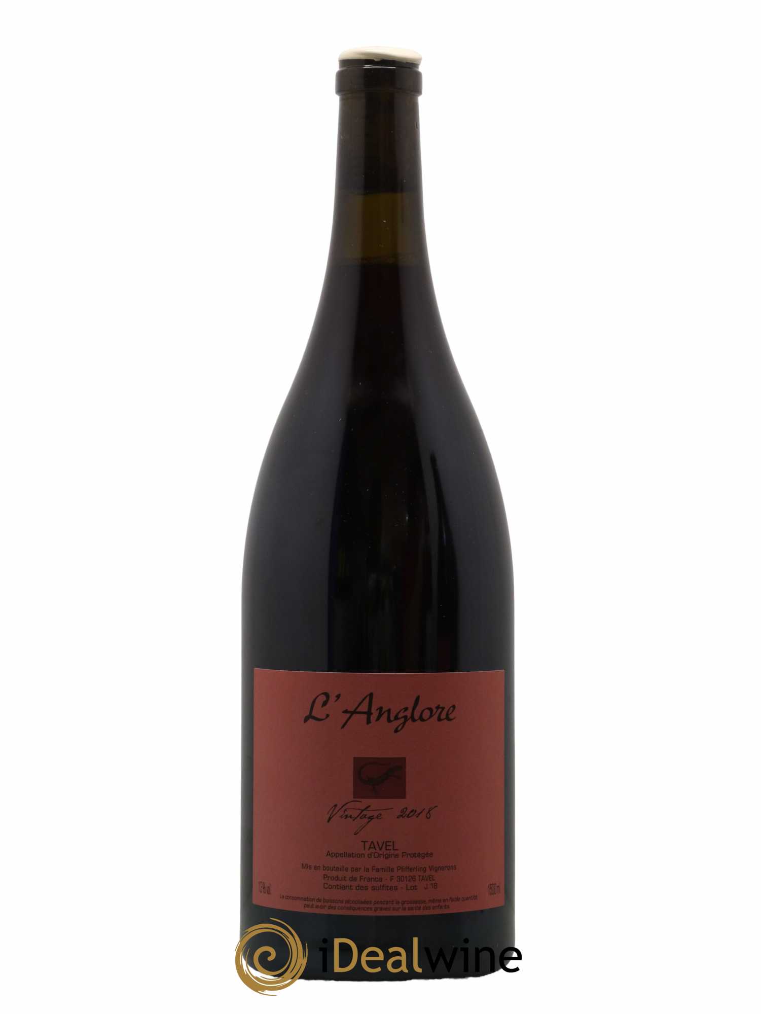 Tavel Vintage L'Anglore 2018 - Posten von 1 Magnum - 0