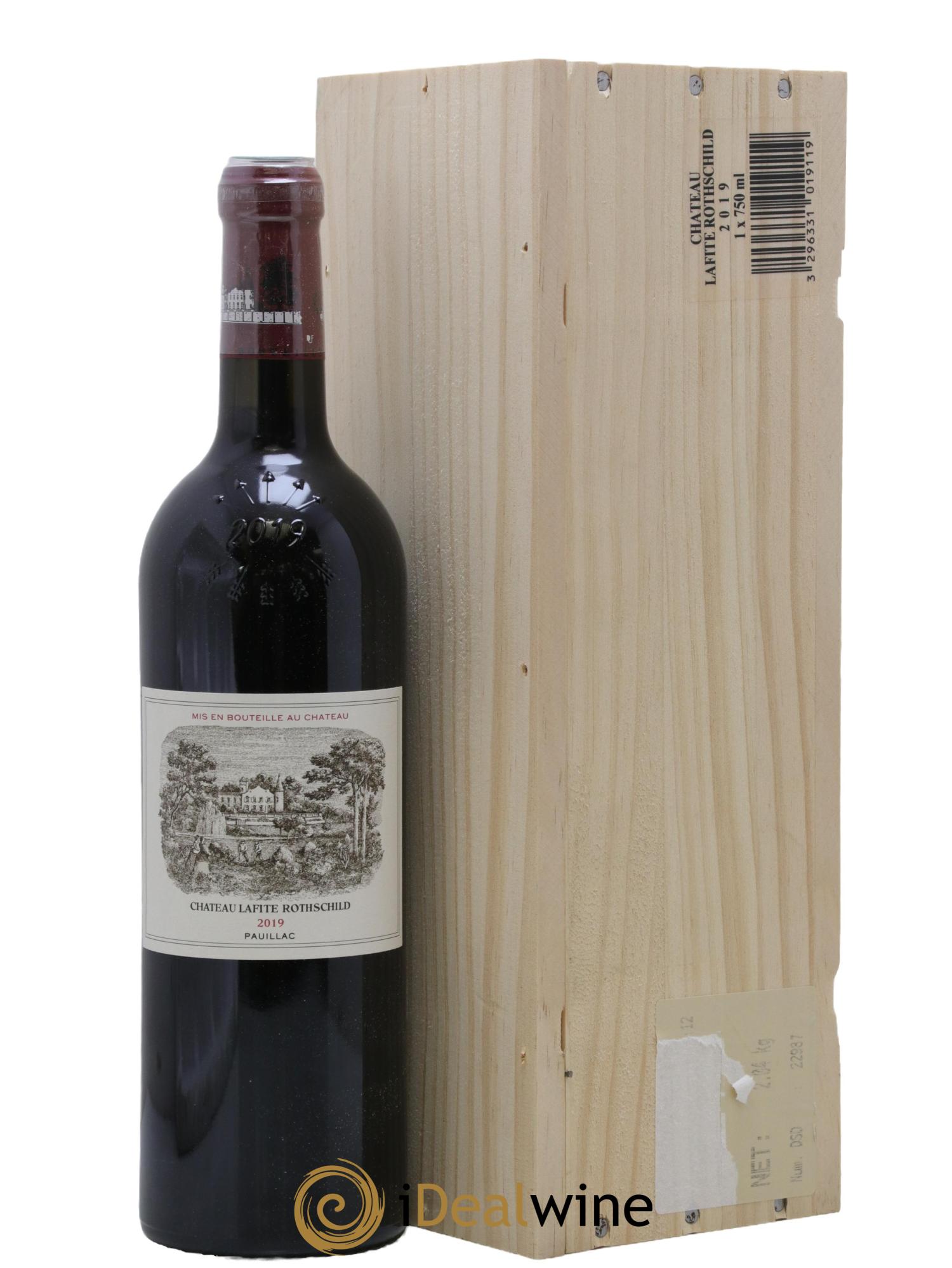 Château Lafite Rothschild 1er Grand Cru Classé 2019 - Posten von 1 Flasche - 0