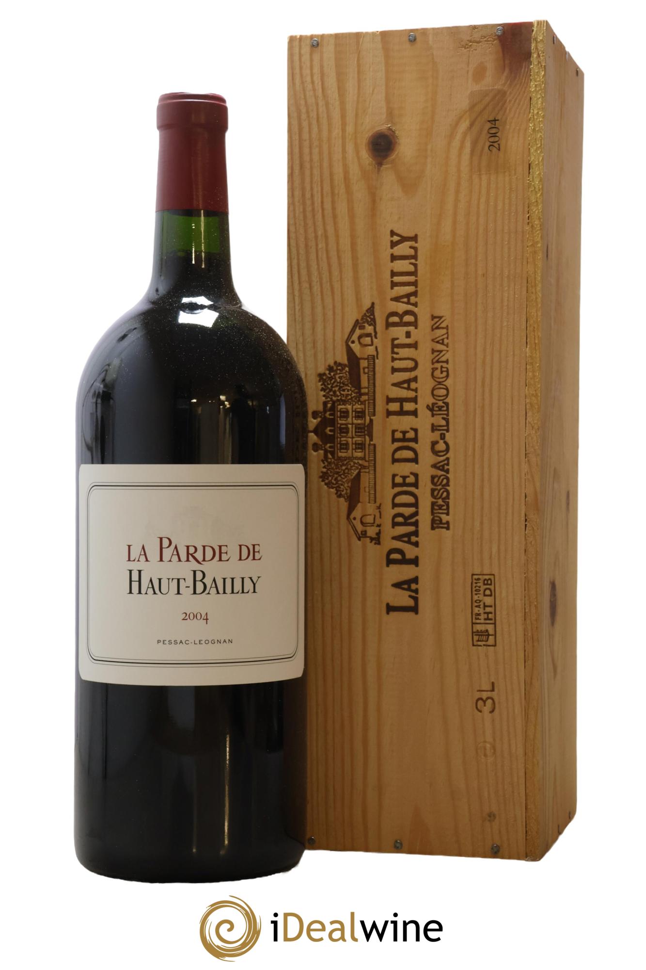 Haut Bailly II (Anciennement La Parde de Haut-Bailly) Second Vin 2004 - Lot de 1 double magnum - 1
