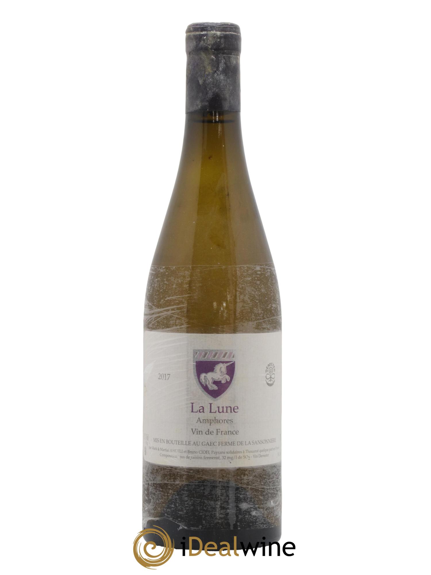Vin de France La Lune Amphores Mark Angeli (Domaine) - Ferme de la Sansonnière 2017 - Lot de 1 bouteille - 0
