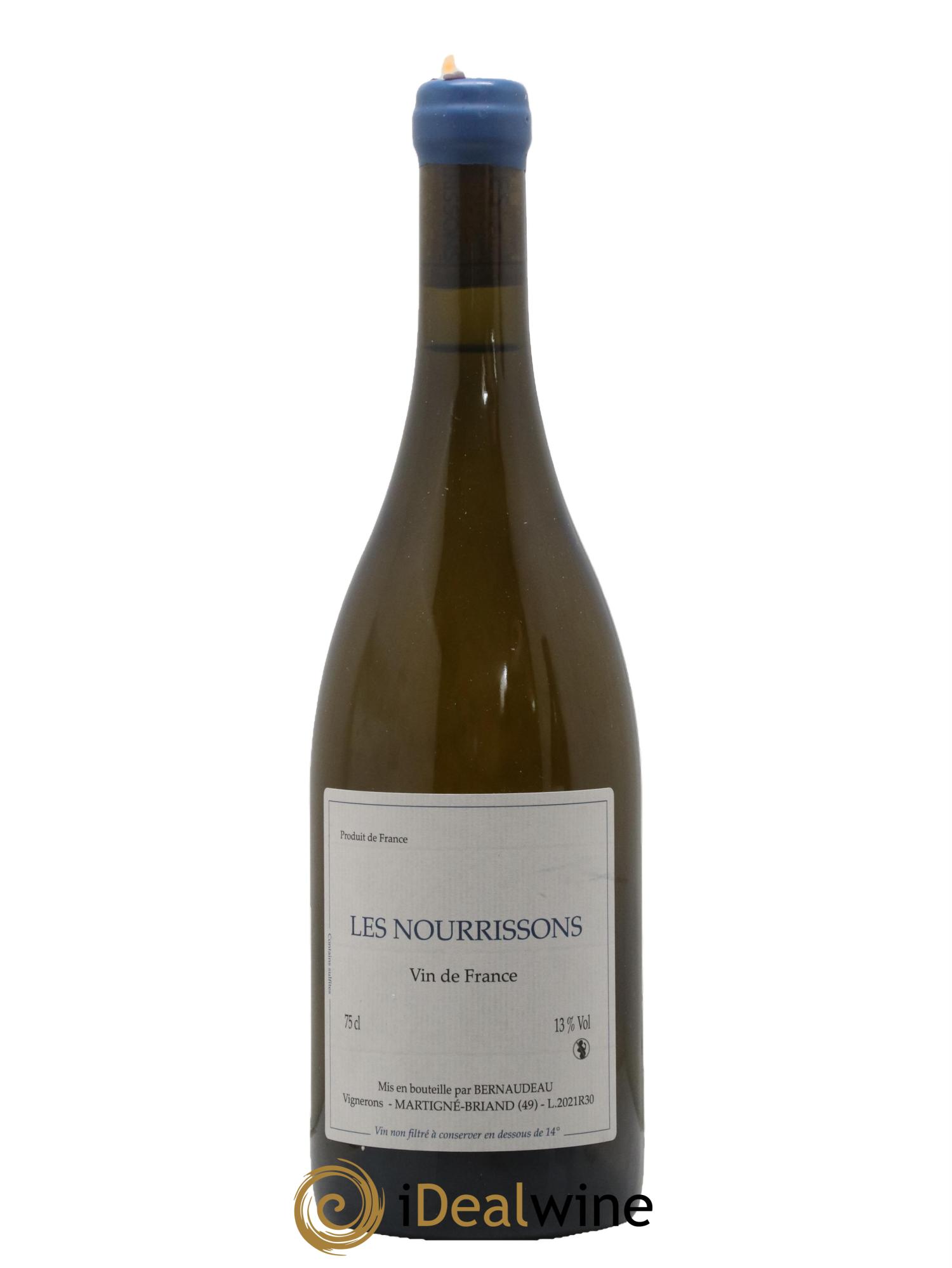 Vin de France Les Nourrissons Stéphane Bernaudeau 2021 - Lot de 1 bouteille - 0