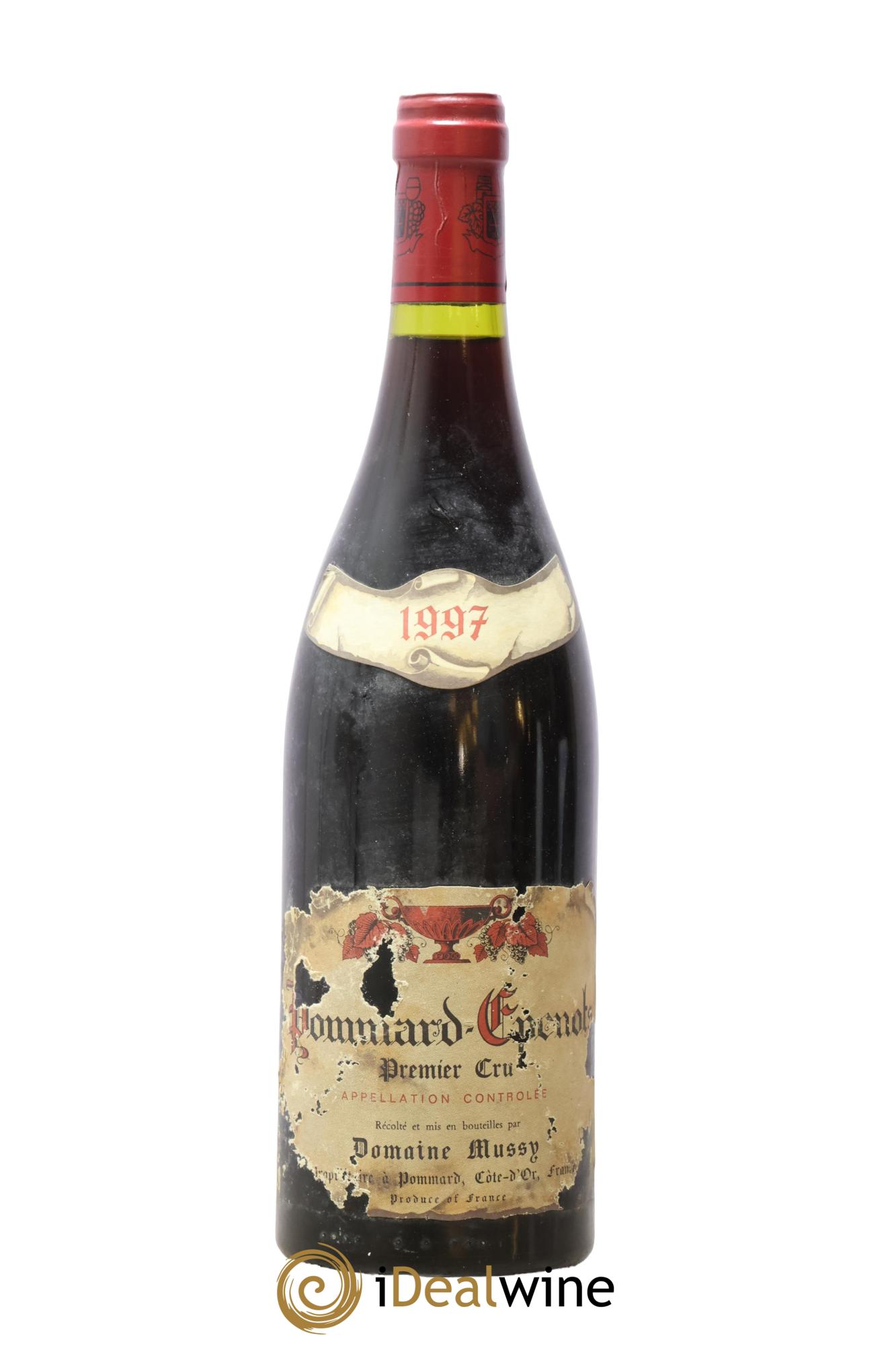 Pommard 1er Cru Epenots Domaine Mussy 1997 - Lot de 1 bouteille - 0