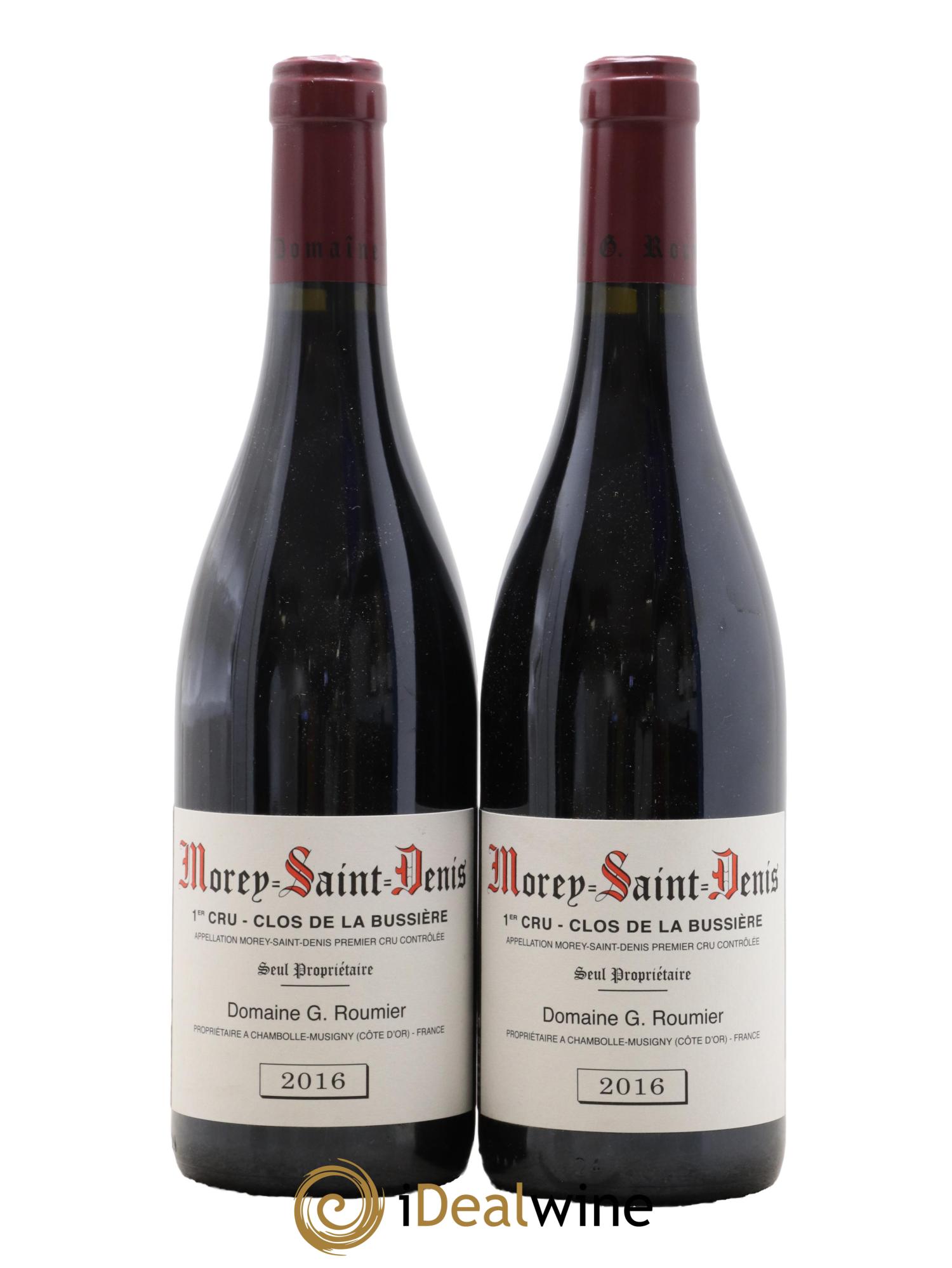 Morey-Saint-Denis 1er Cru Clos de la Bussière Georges Roumier (Domaine) 2016 - Lot de 2 bouteilles - 0