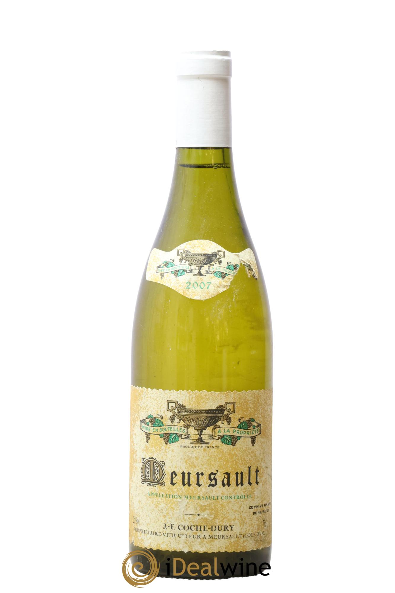 Meursault Coche Dury (Domaine) 2007 - Lot de 1 bouteille - 0