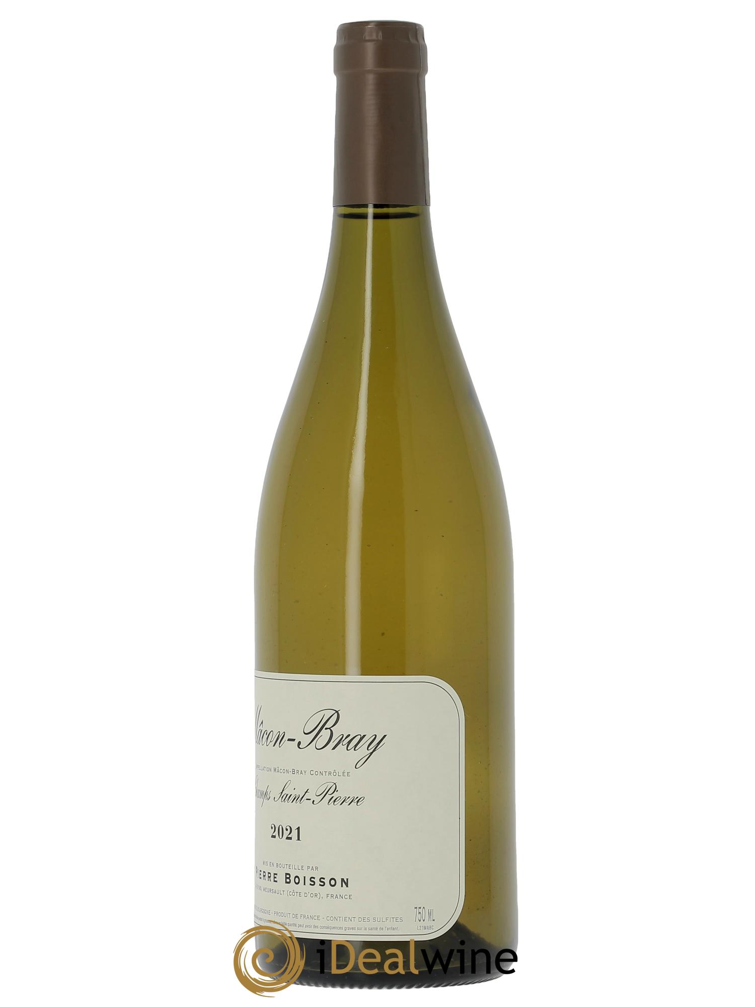 Mâcon-Bray Champs Saint Pierre Pierre Boisson 2021 - Lotto di 1 bottiglia - 1
