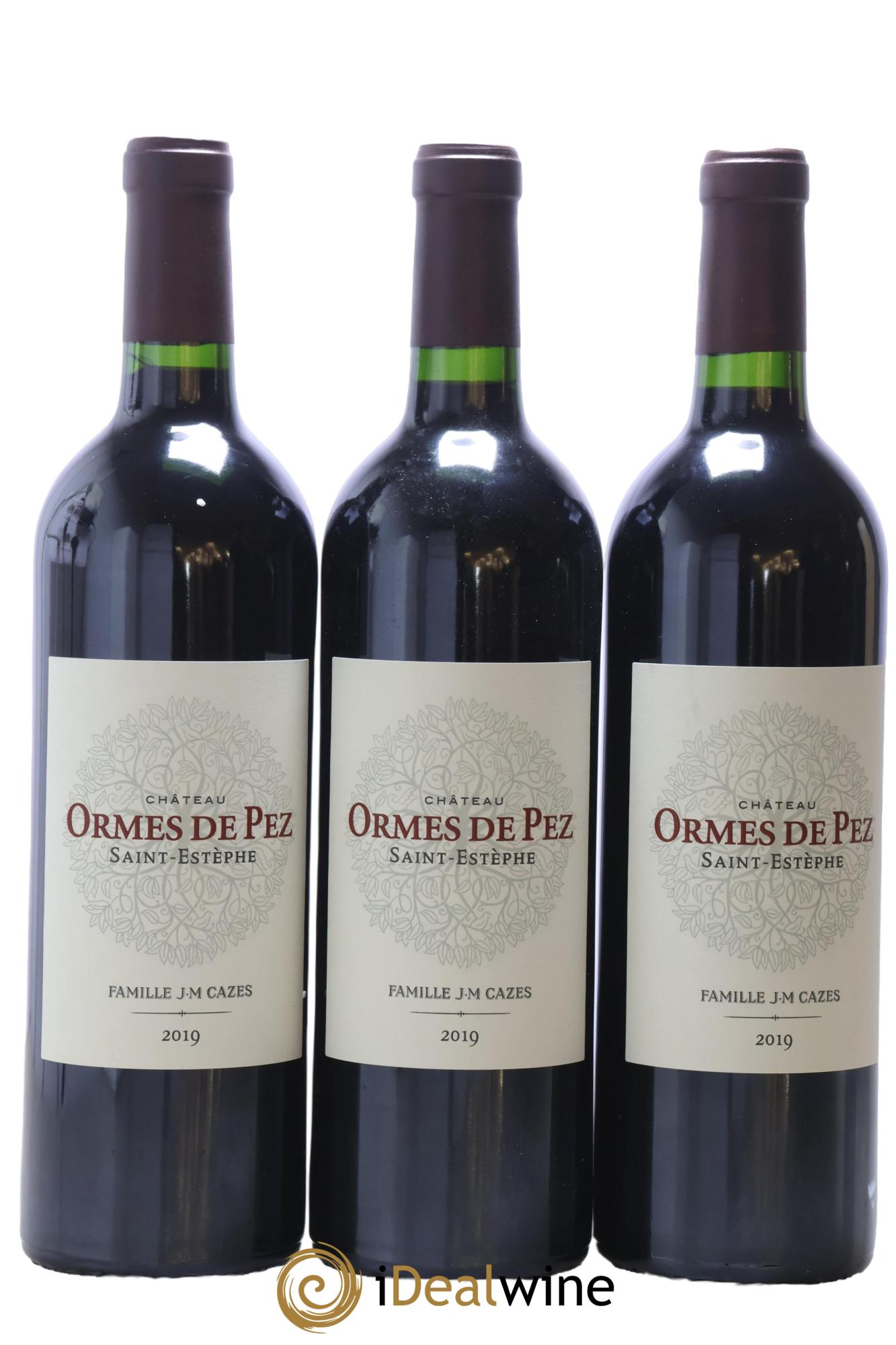 Château les Ormes de Pez 2019 - Lot of 3 bottles - 0