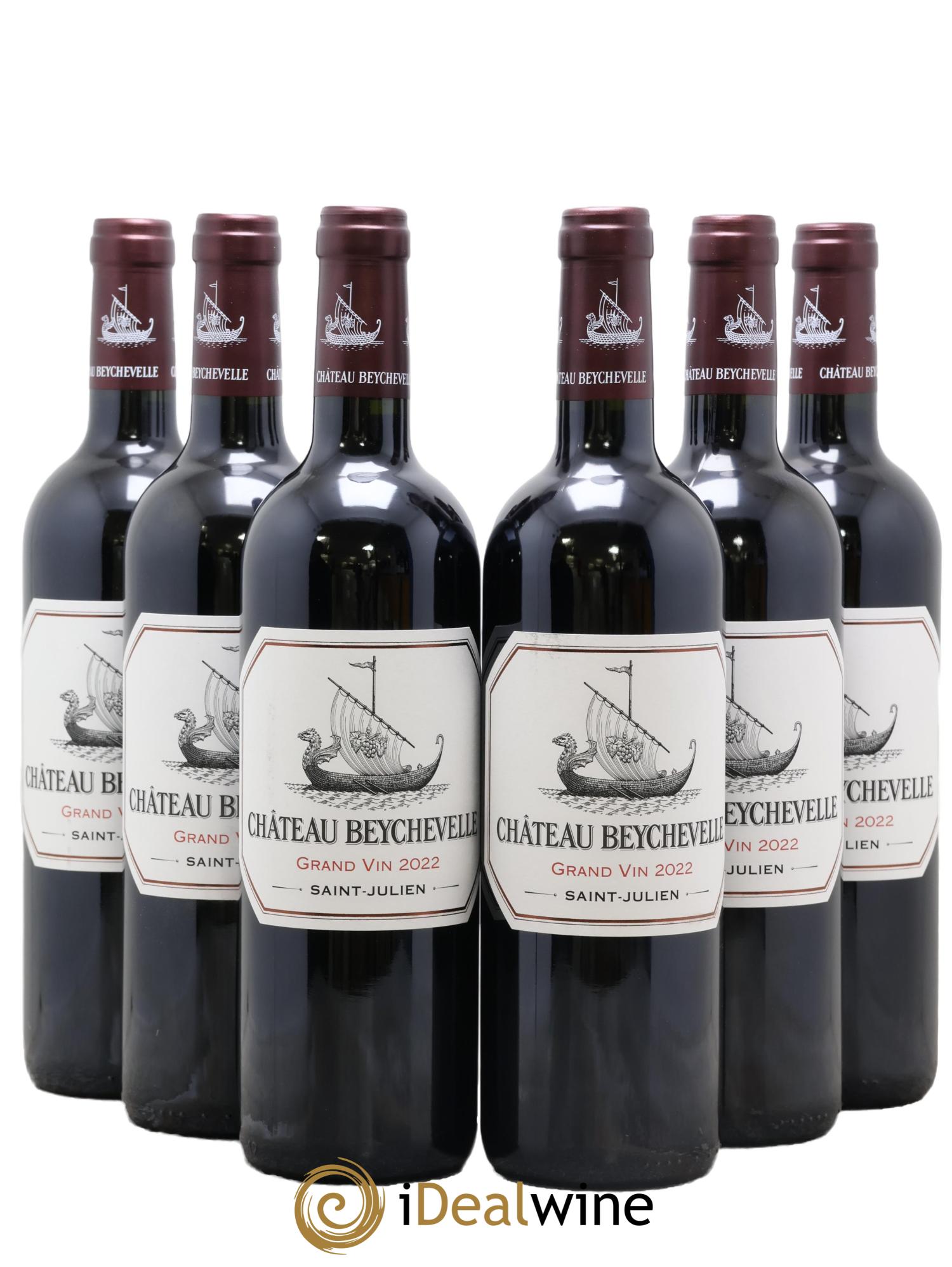 Château Beychevelle 4ème Grand Cru Classé 2022 - Lot of 6 bottles - 0