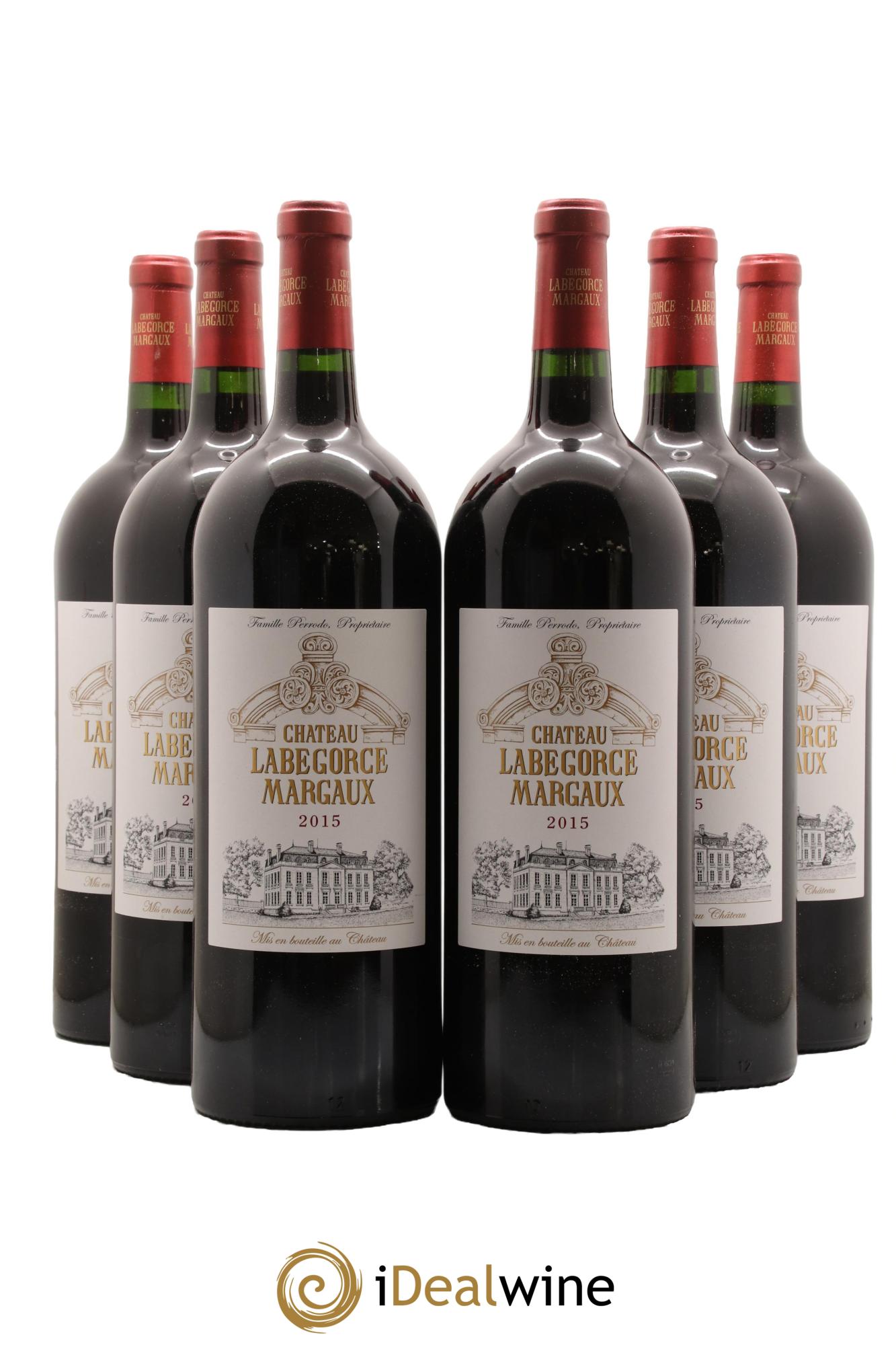 Château Labegorce Cru Bourgeois 2015 - Lot de 6 magnums - 0