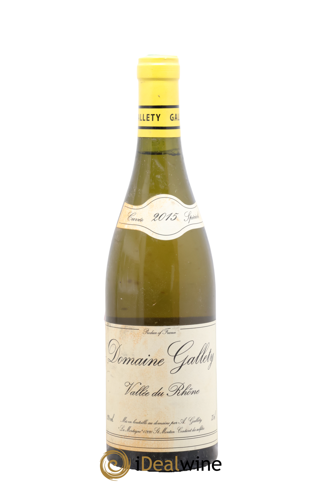 Côtes du Vivarais Blanc Gallety (Domaine) 2015 - Lot of 1 bottle - 0