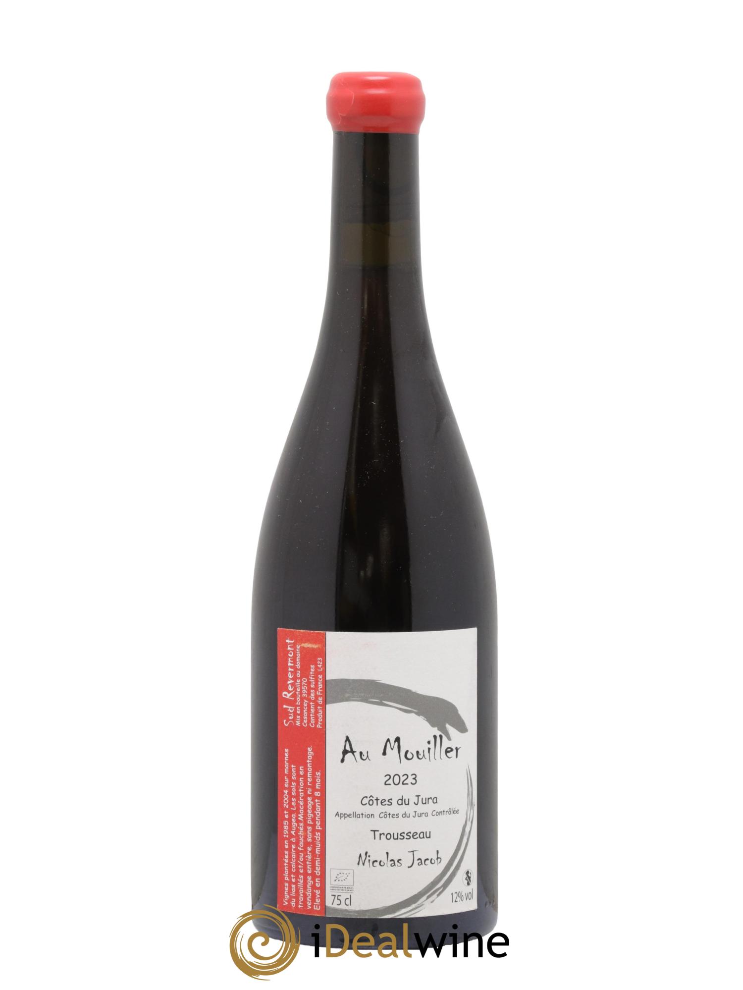 Côtes du Jura Trousseau Au Mouiller Nicolas Jacob 2023 - Lot de 1 bouteille - 0