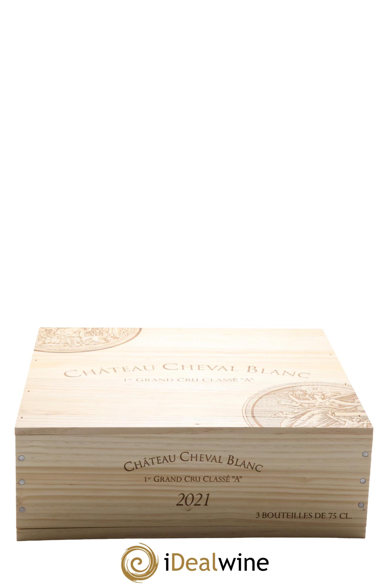 Château Cheval Blanc 1er Grand Cru Classé A 2021 - Lot de 3 bouteilles - 3