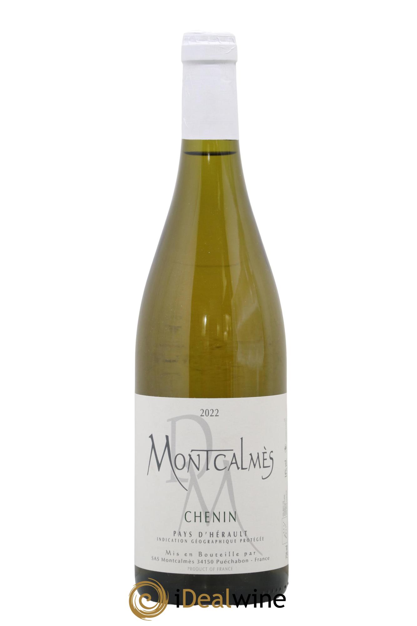 Vin de France Chenin Domaine de Montcalmès - Frédéric Pourtalié 2022 - Lot de 1 bouteille - 0