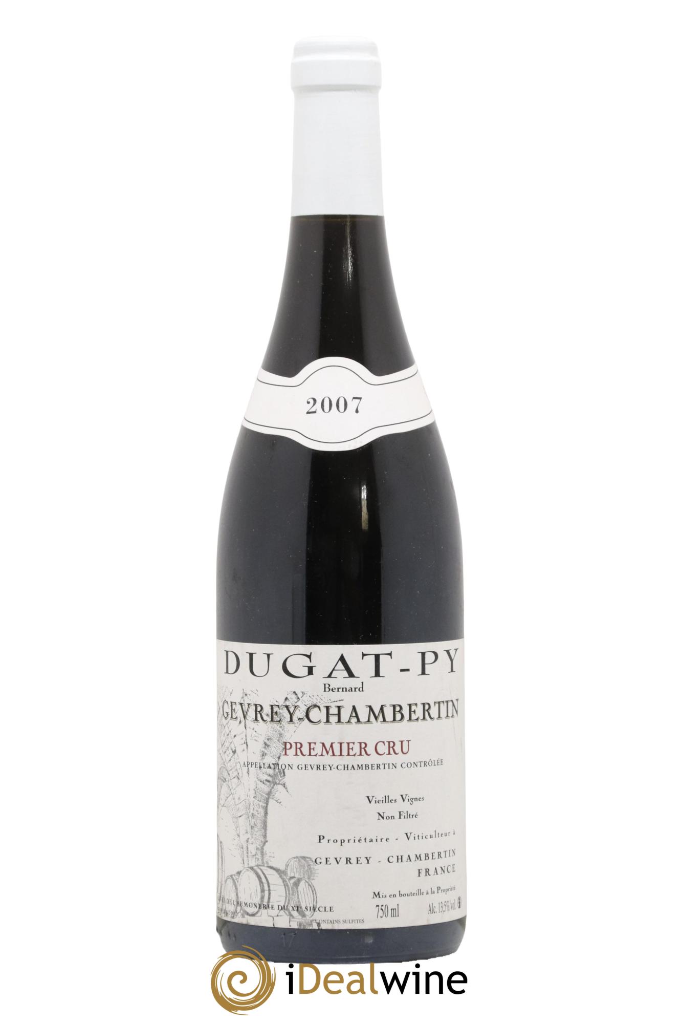 Gevrey-Chambertin Vieilles Vignes Dugat-Py Vieilles Vignes Dugat-Py 2007 - Lot of 1 bottle - 0
