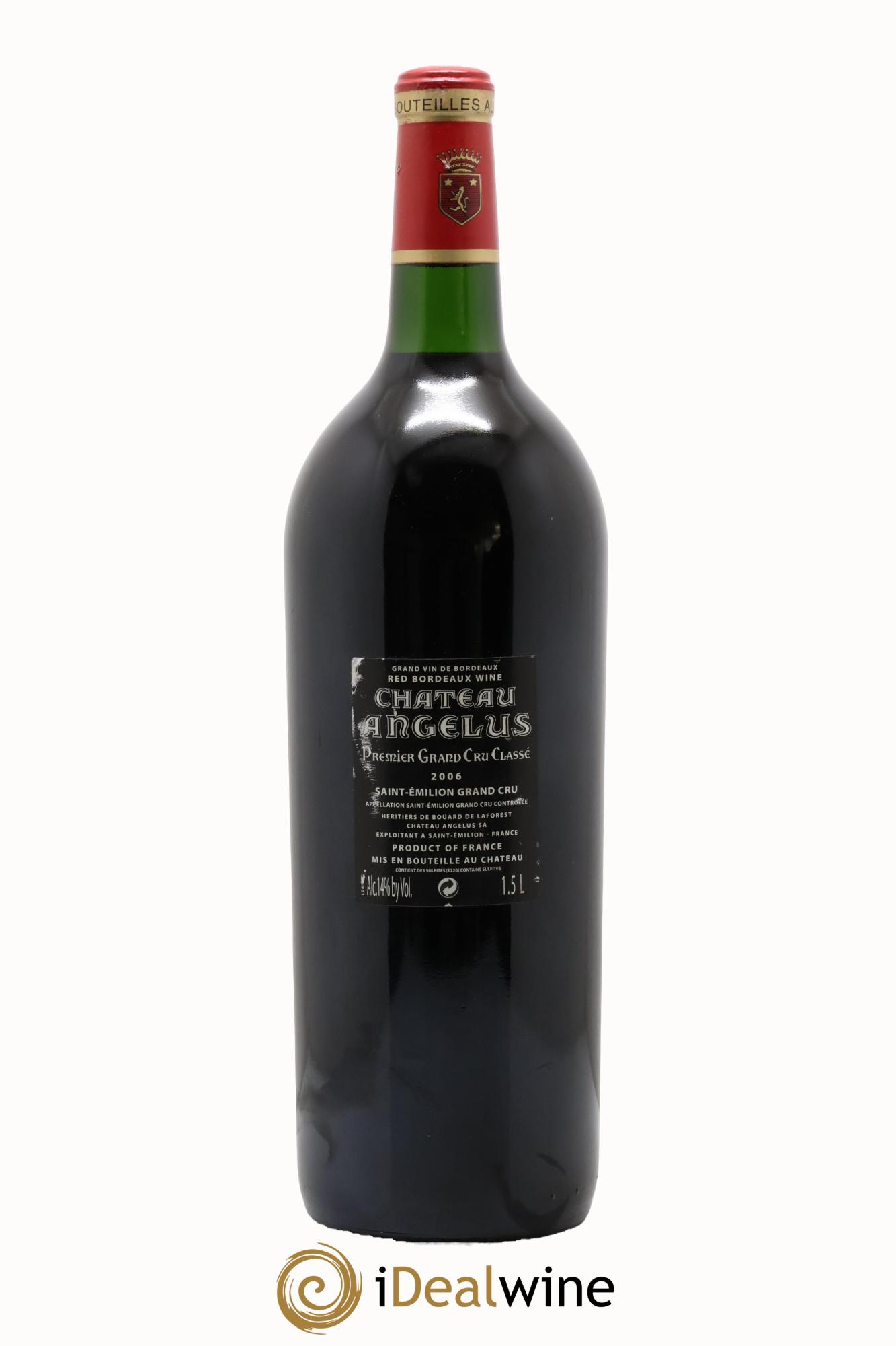 Château Angélus 1er Grand Cru Classé A 2006 - Lotto di 1 magnum - 1