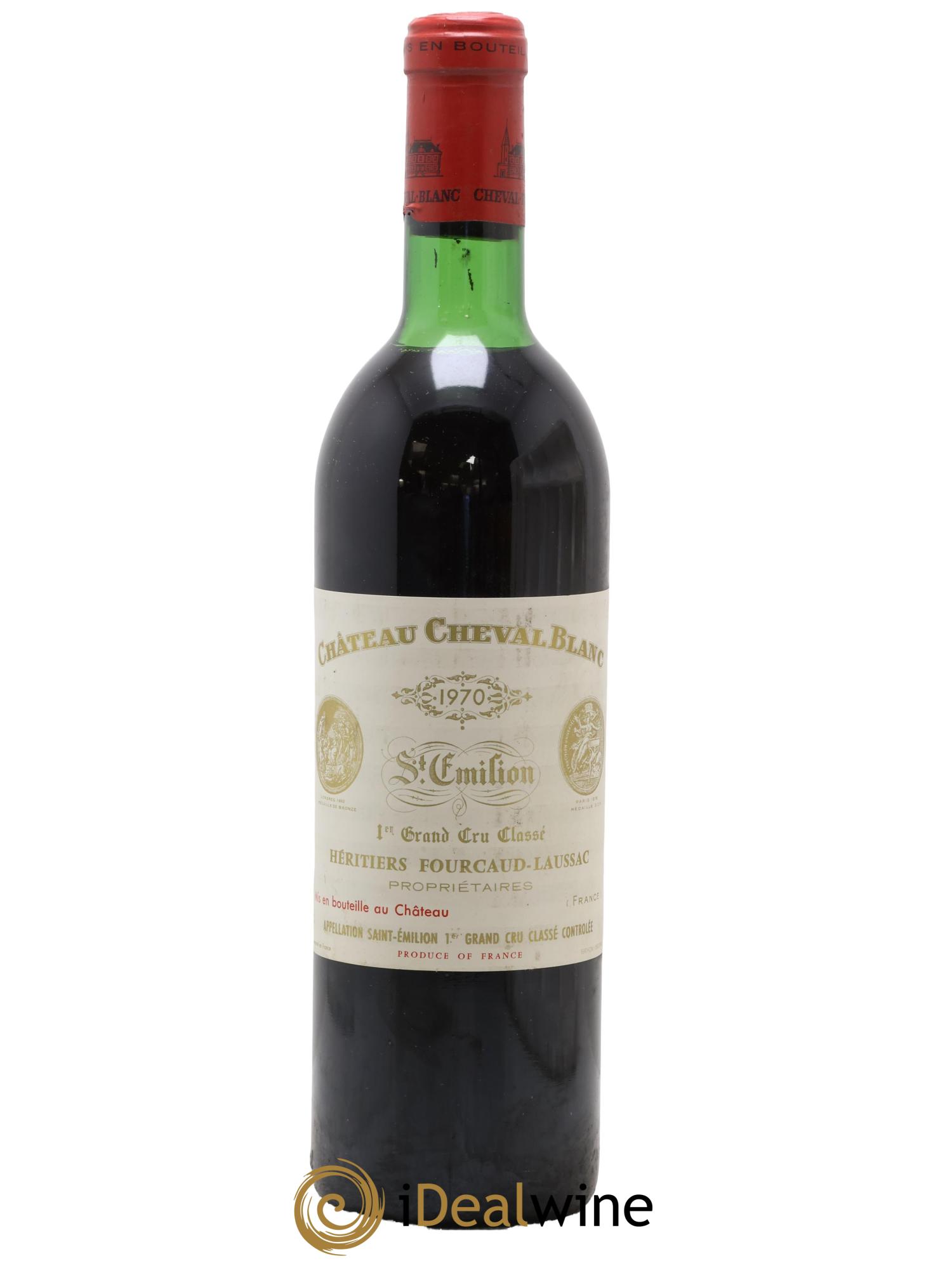 Château Cheval Blanc 1er Grand Cru Classé A 1970 - Lot of 1 bottle - 0