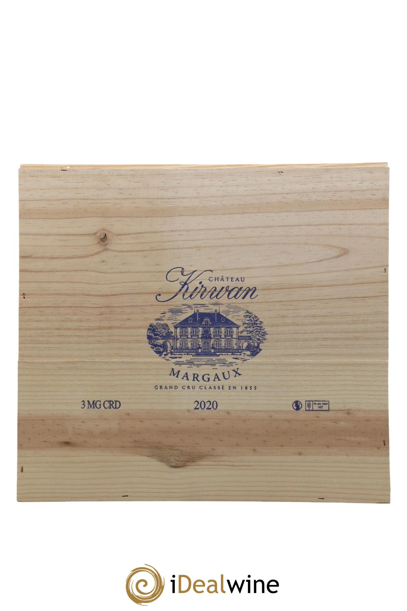 Château Kirwan 3ème Grand Cru Classé 2020 - Lot de 3 magnums - 1