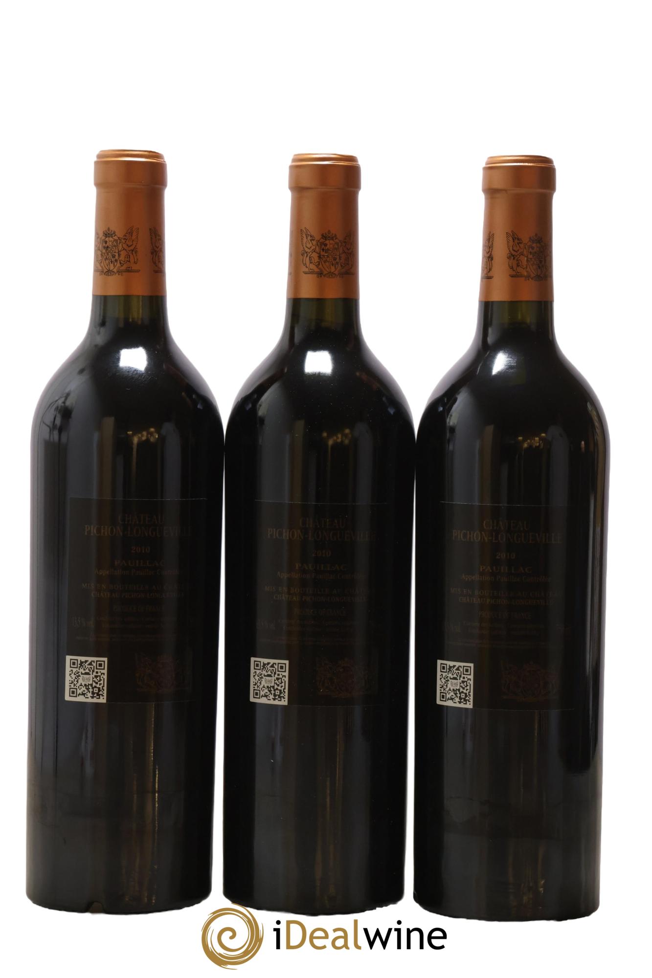 Pichon Longueville Baron 2ème Grand Cru Classé 2010 - Lot de 12 bouteilles - 2